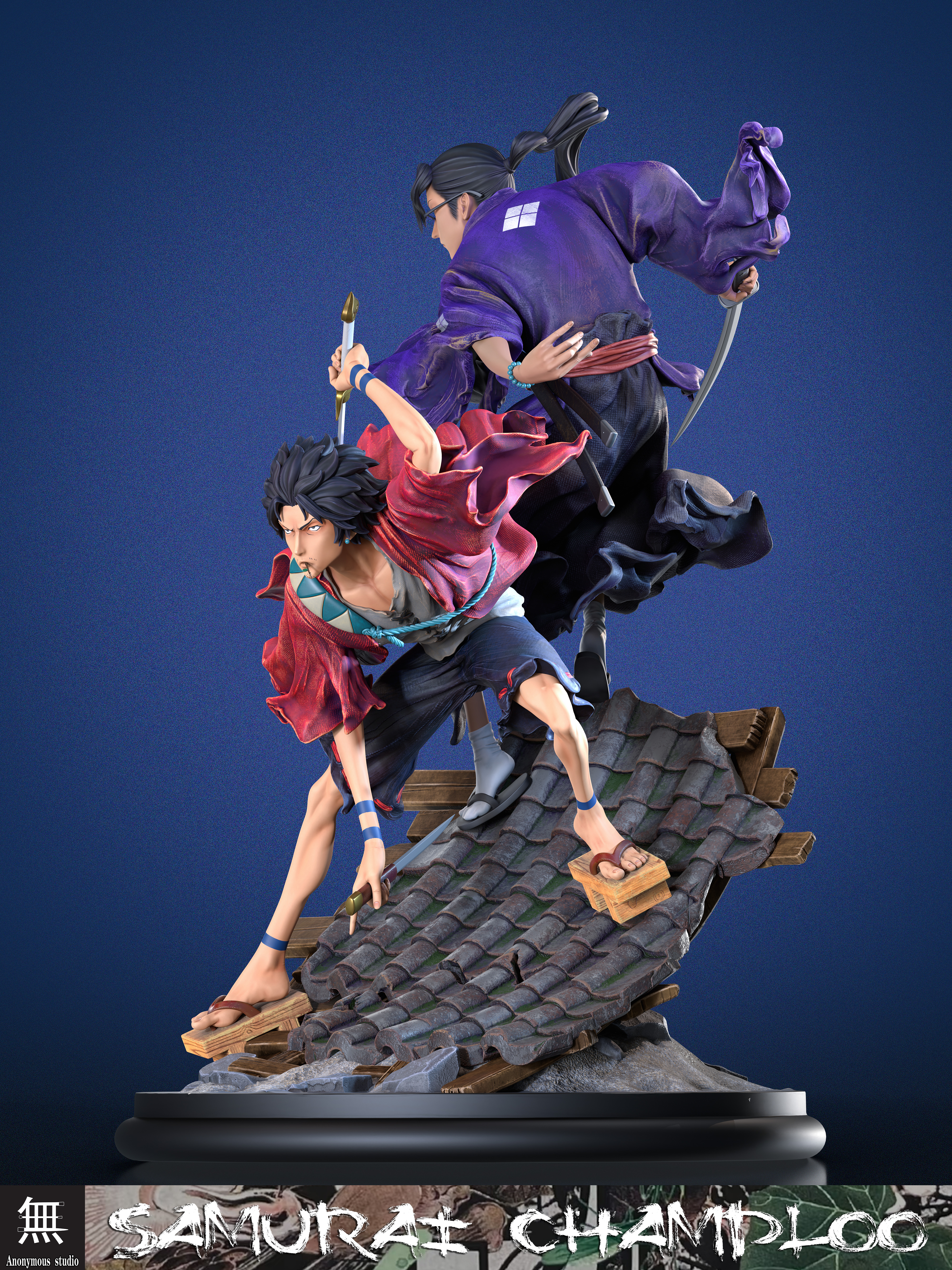 【Pre-sale】1/4 Scale Mugen and Jin-Anonymous Studio