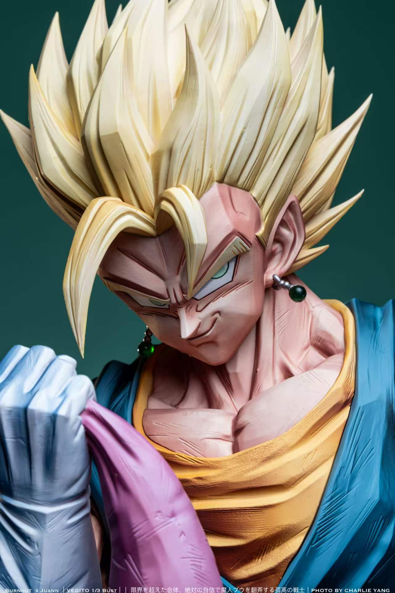 【Pre-sale】1/3 Scale Bust of Vegetto-Dragon Ball-Burnout X Juann Studios