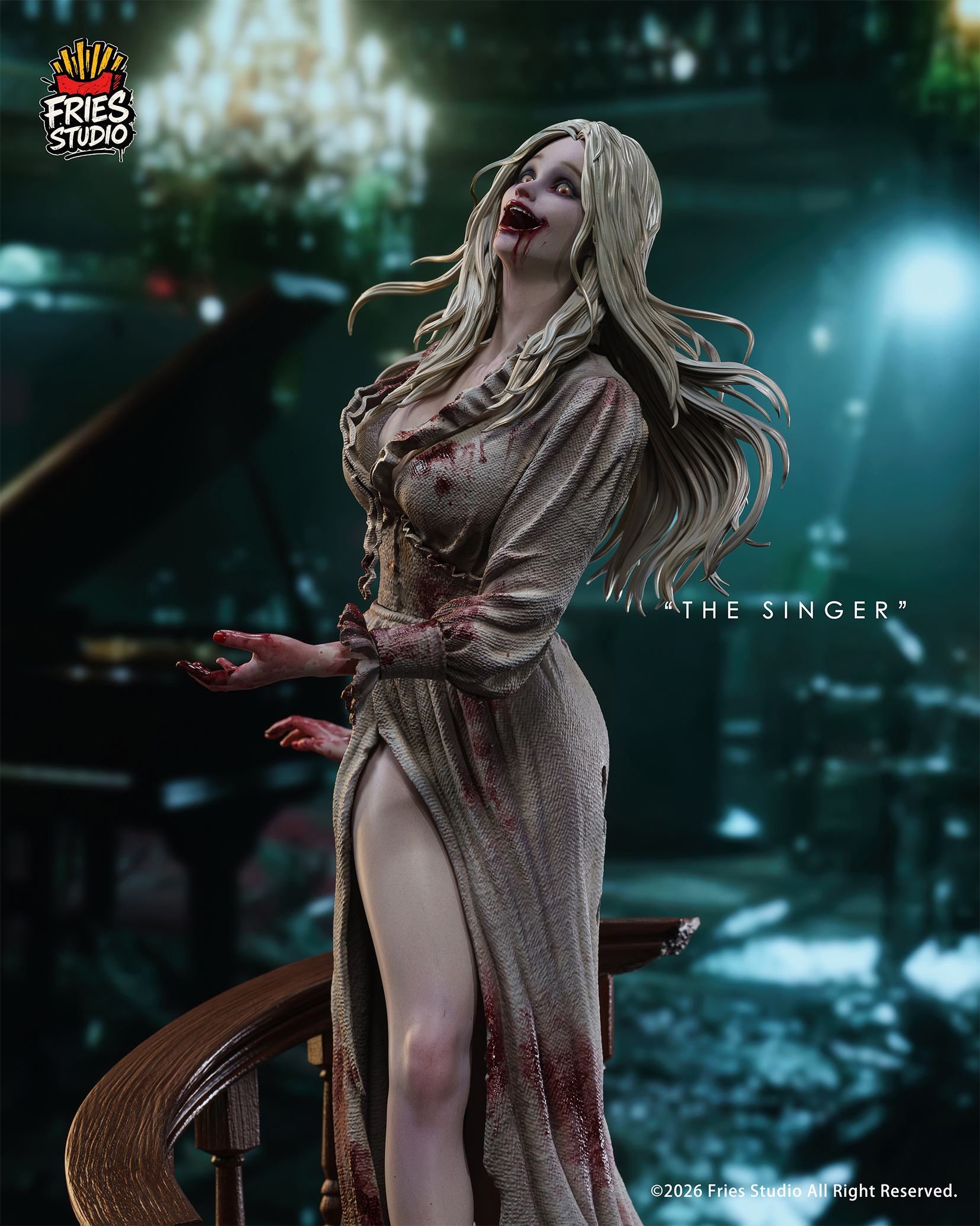 【Pre-sale】1/3 Scale The Singer-Resident Evil-Fries Studio