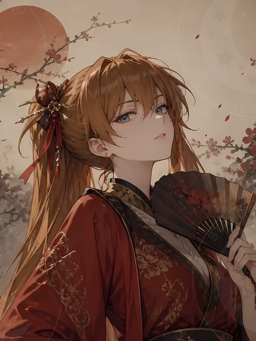 【Pre-sale】Decorative Painting of Chinese Style Asuka-EVA-XingKong Studio