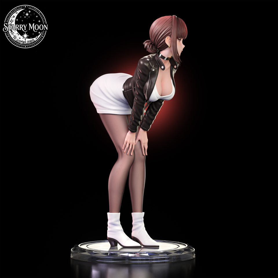 【Pre-sale】1/2 Scale Tayama with LED-Smoking Behind the Supermarket-Starry Moon Atelier Studio