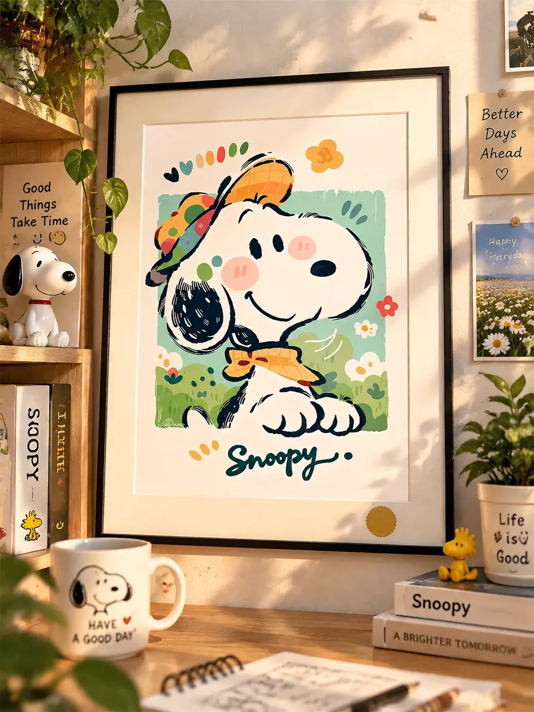 【Pre-sale】Decorative Painting of Snoopy-XingKong Studio