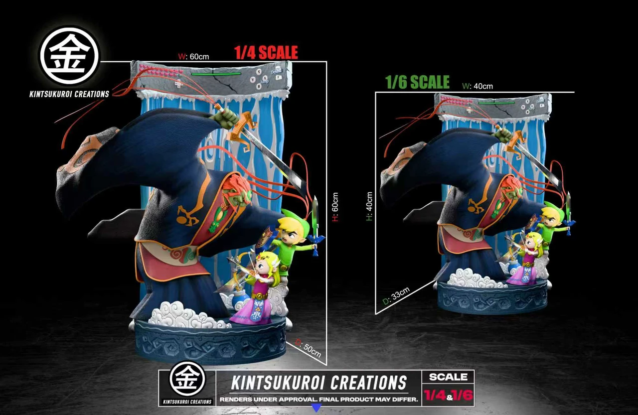 【Pre-sale】1/6 and 1/4 Scale Wind Waker Final Battle Diorama-Kistsukuroi Creations Studio