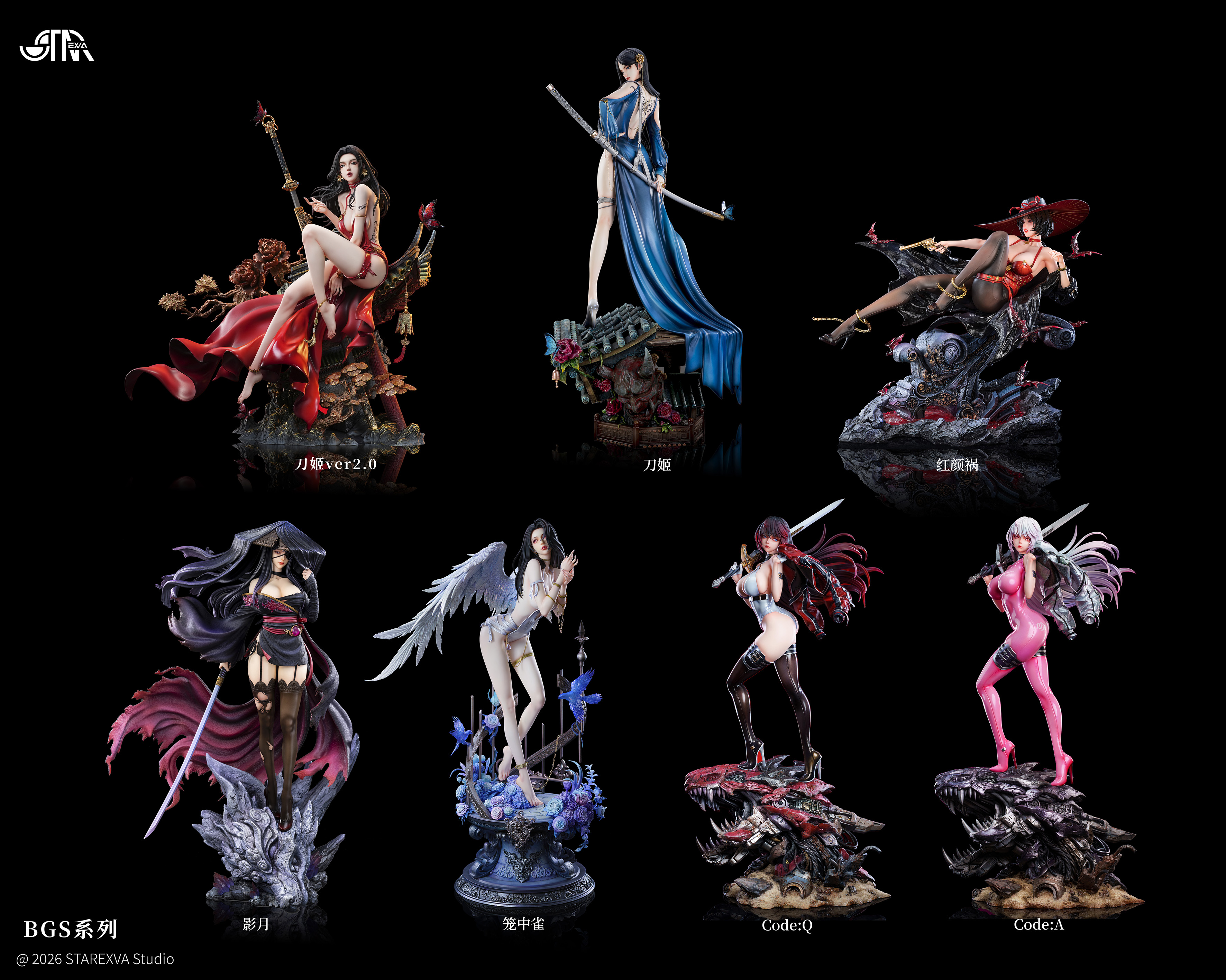 【Pre-sale】1/4 Scale BGS Series Blade Girl Ver.2-STAREXVA Studio