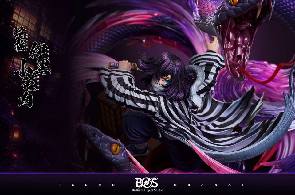 【Pre-sale】1/6 Scale Iguro Obanai with LED-Demon Slayer-Brilliant Object Studio