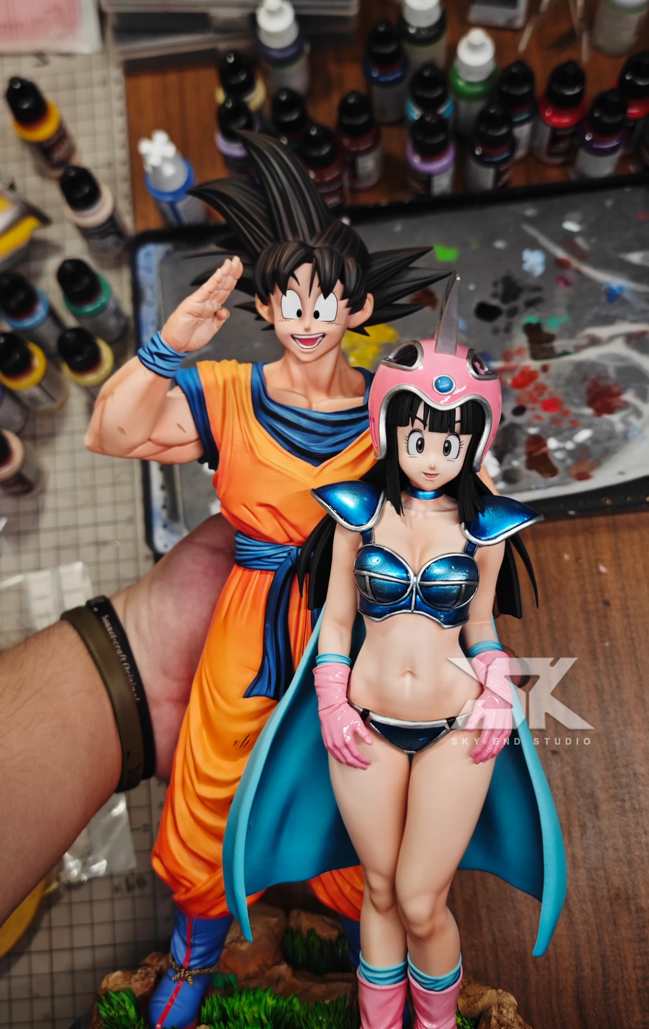 【Pre-sale】Young Goku and Chichi-Sky End Studio