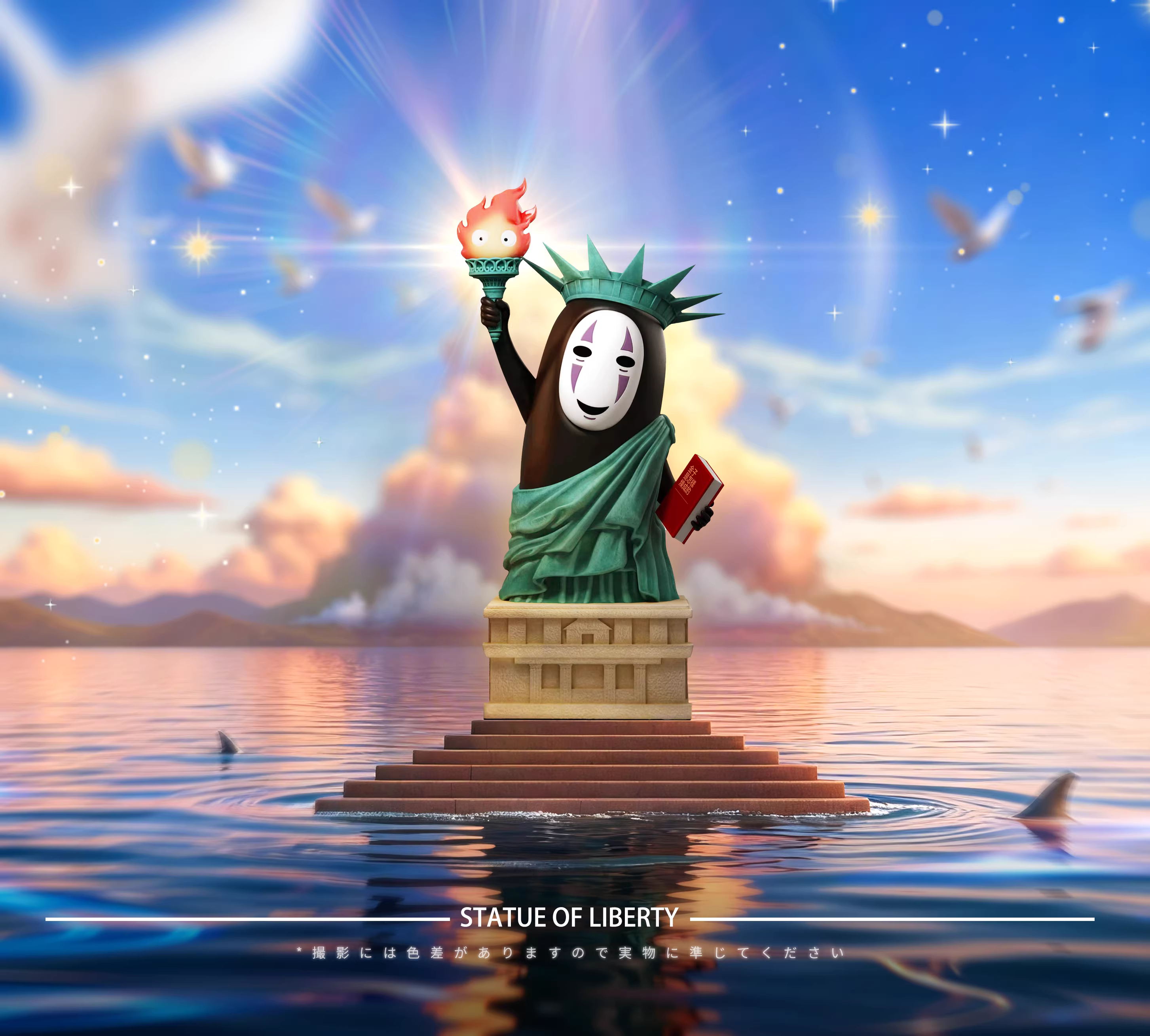 【Pre-sale】No-face Man COS The Statue of Liberty-LongMiao and Lucky Studios