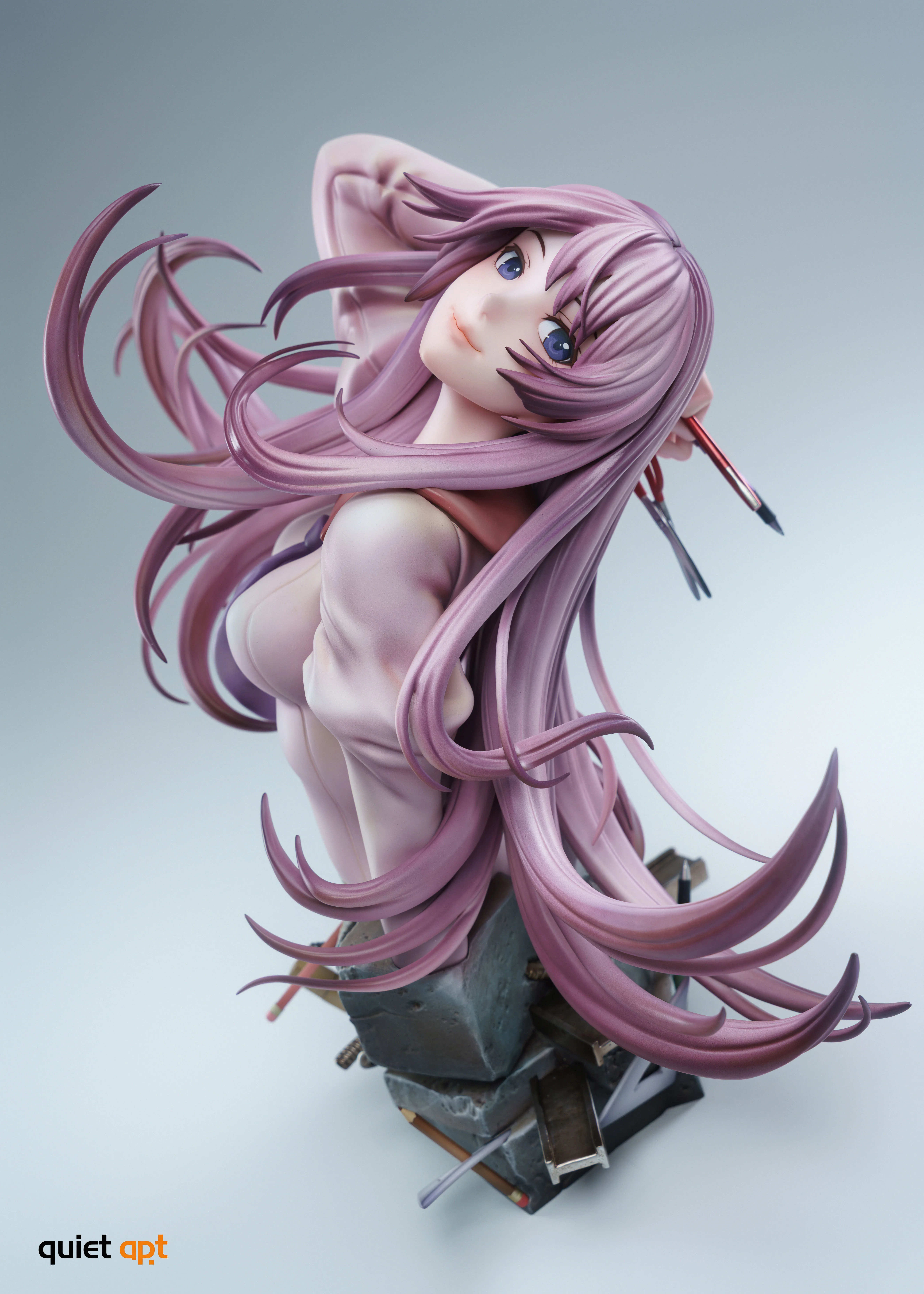 【Pre-sale】1/4 Scale Bust of Senjougahara Hitagi-QuietArt Studio