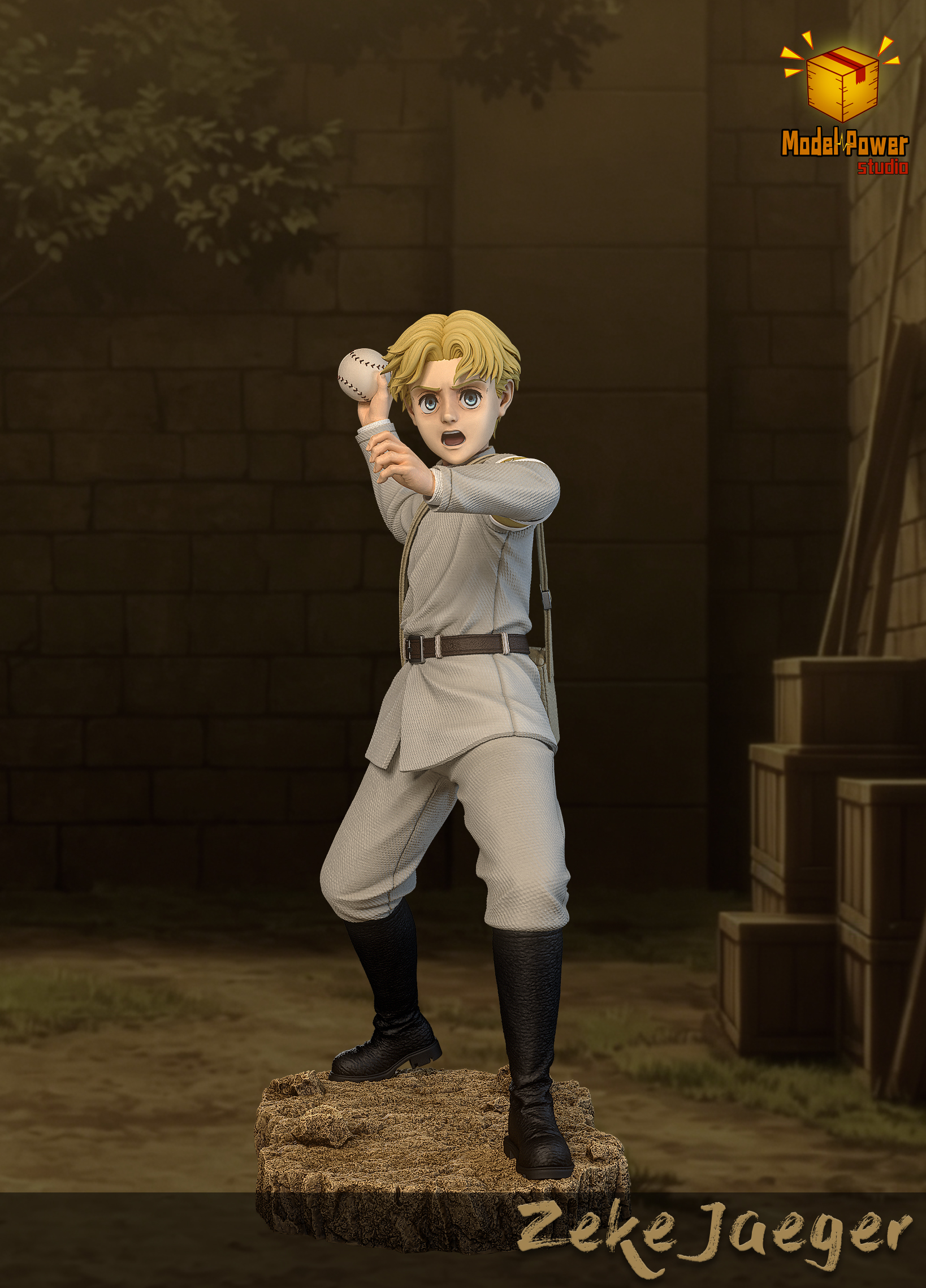 【Pre-sale】Zeke Jaeger-Attack on Titan-Model Power Studio