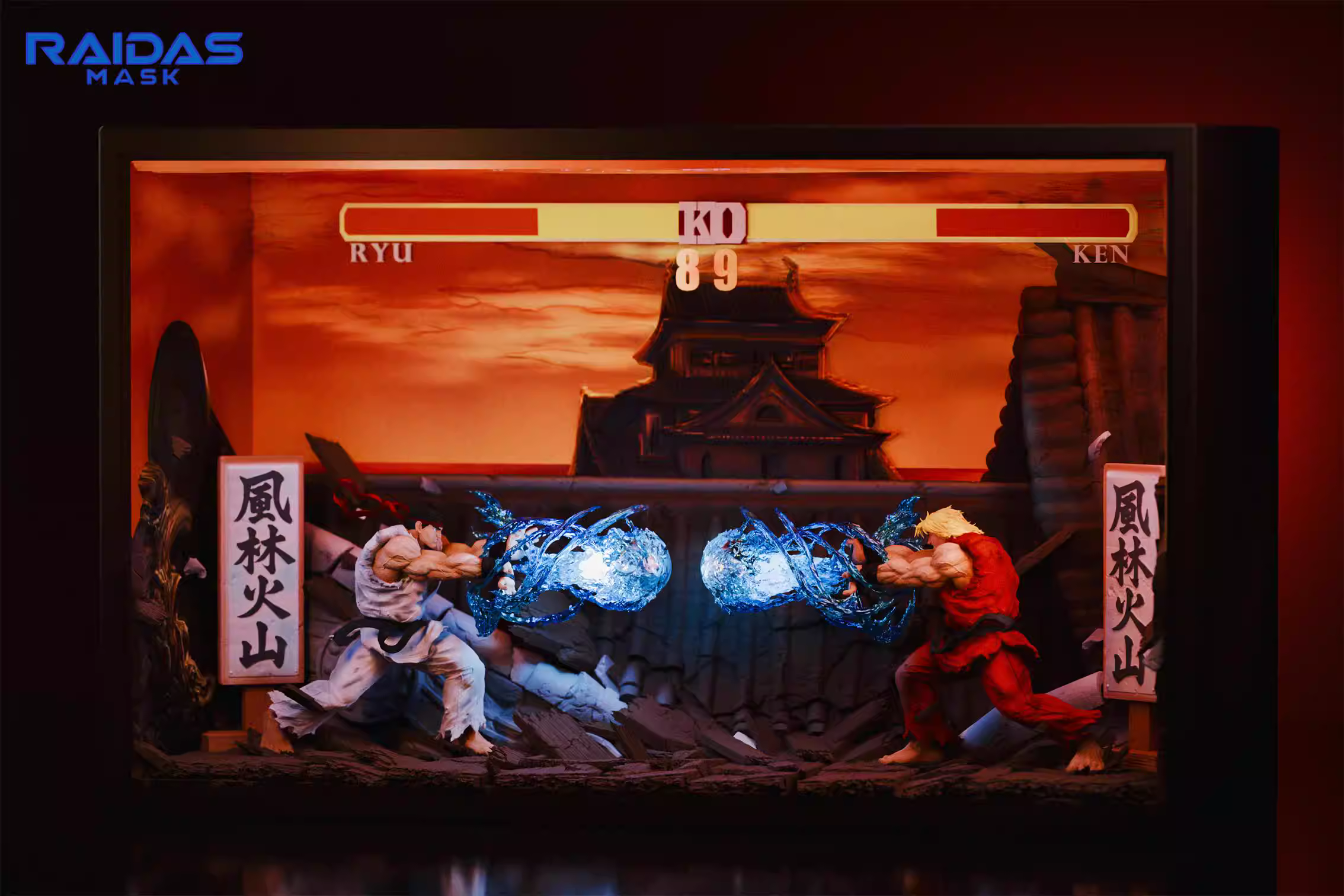 【Pre-sale】1/6 Scale Ryu VS Ken-Raidas Mask Studio