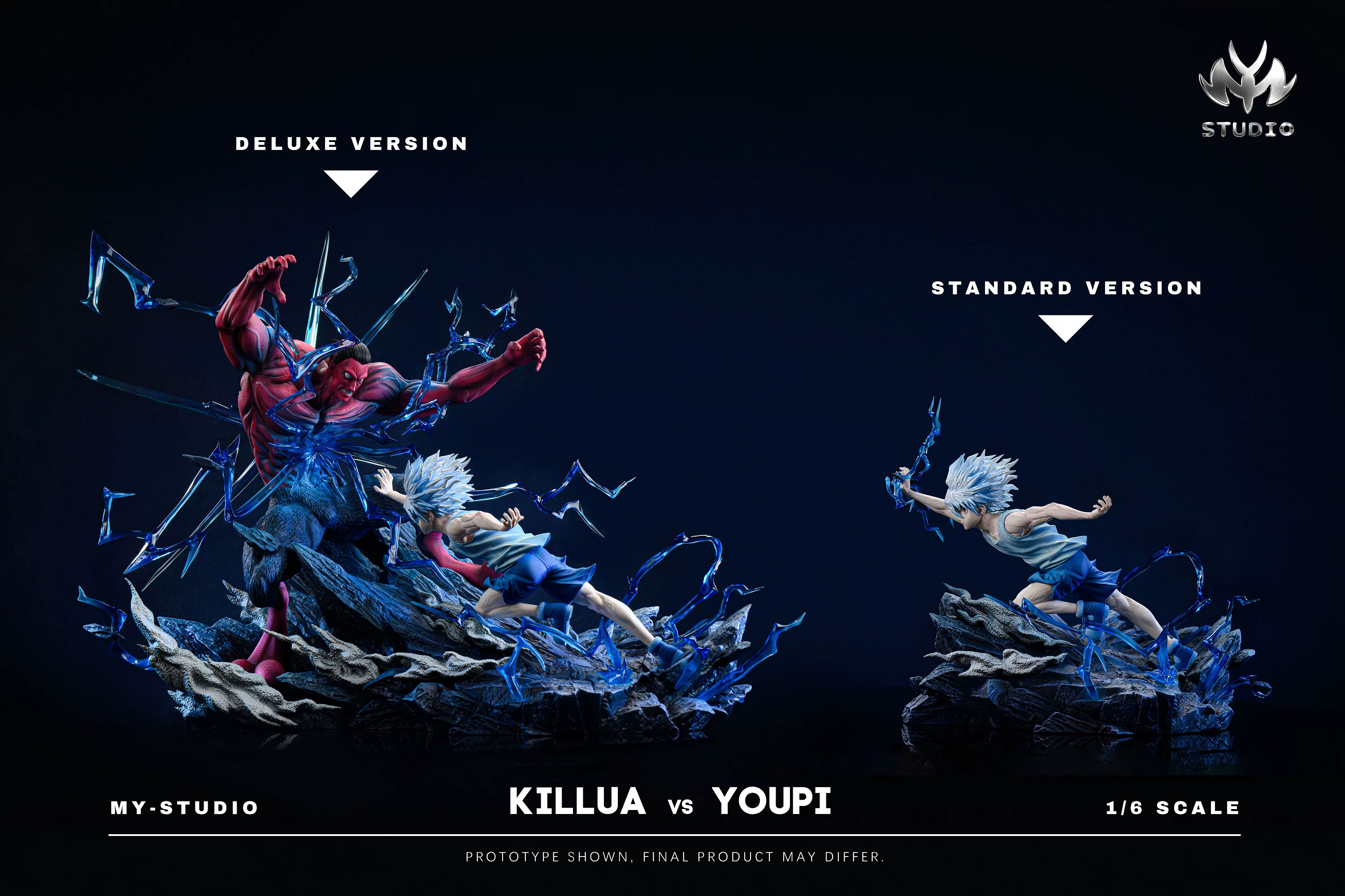 【Pre-sale】1/6 Scale Killua Zoldyck VS Menthuthuyoupi-Hunter X Hunter-MY Studio