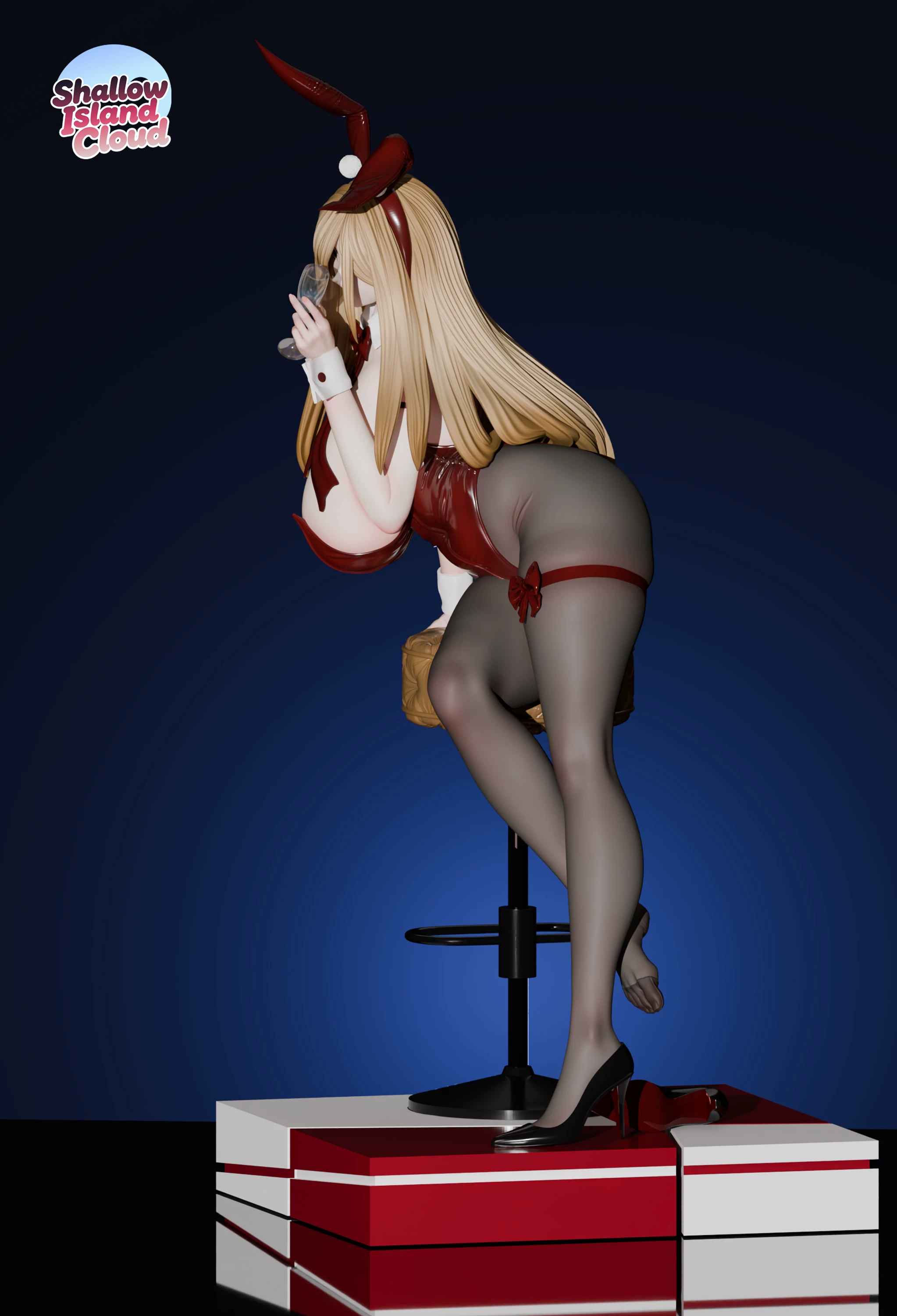 【Pre-sale】1/6 and 1/4 Scale Bunny Miwa Haruka-Shallow Island Cloud studio
