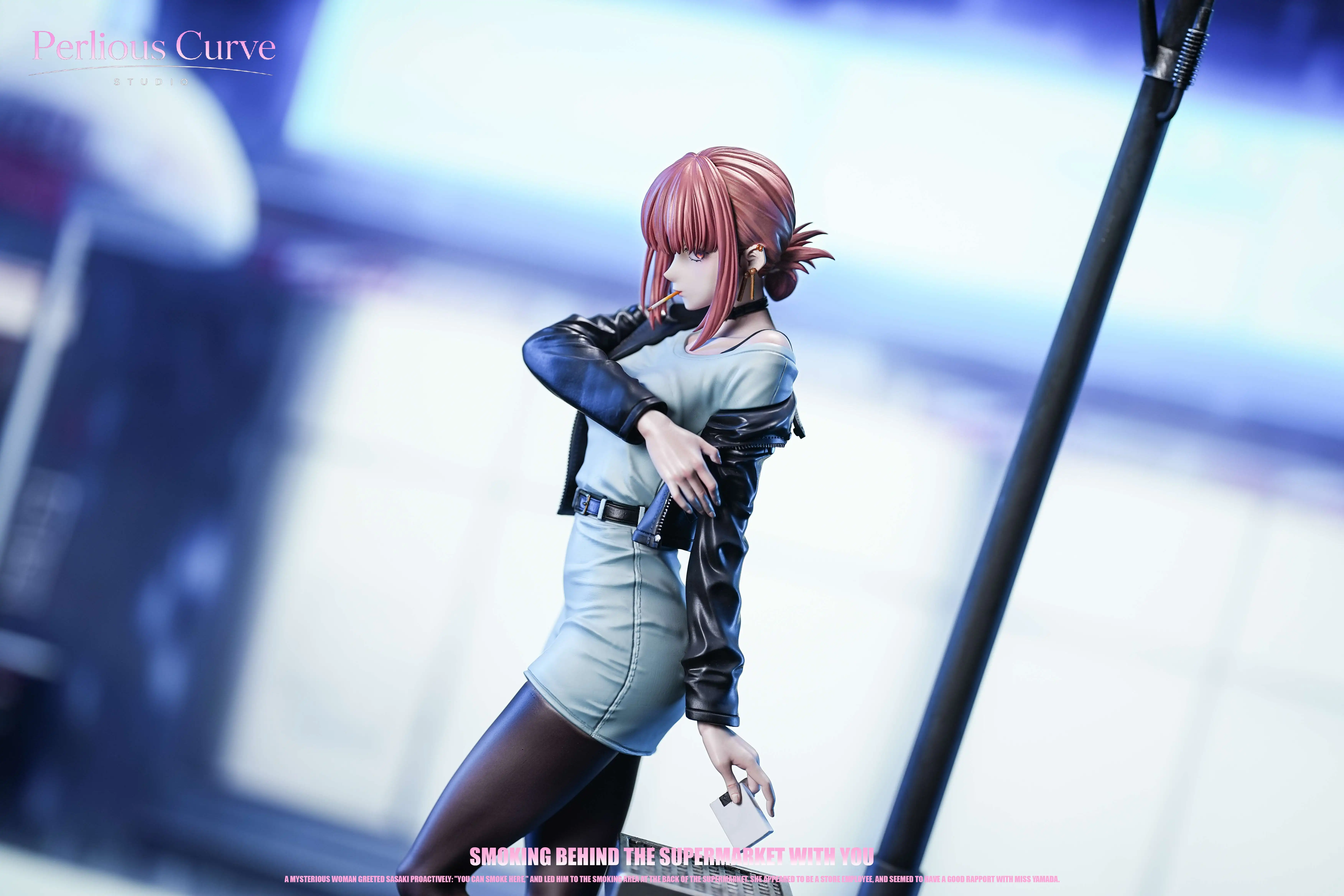 【Pre-sale】1/6 Scale Tayama-Smoking Behind the Supermarket-Perilous Curve Studio