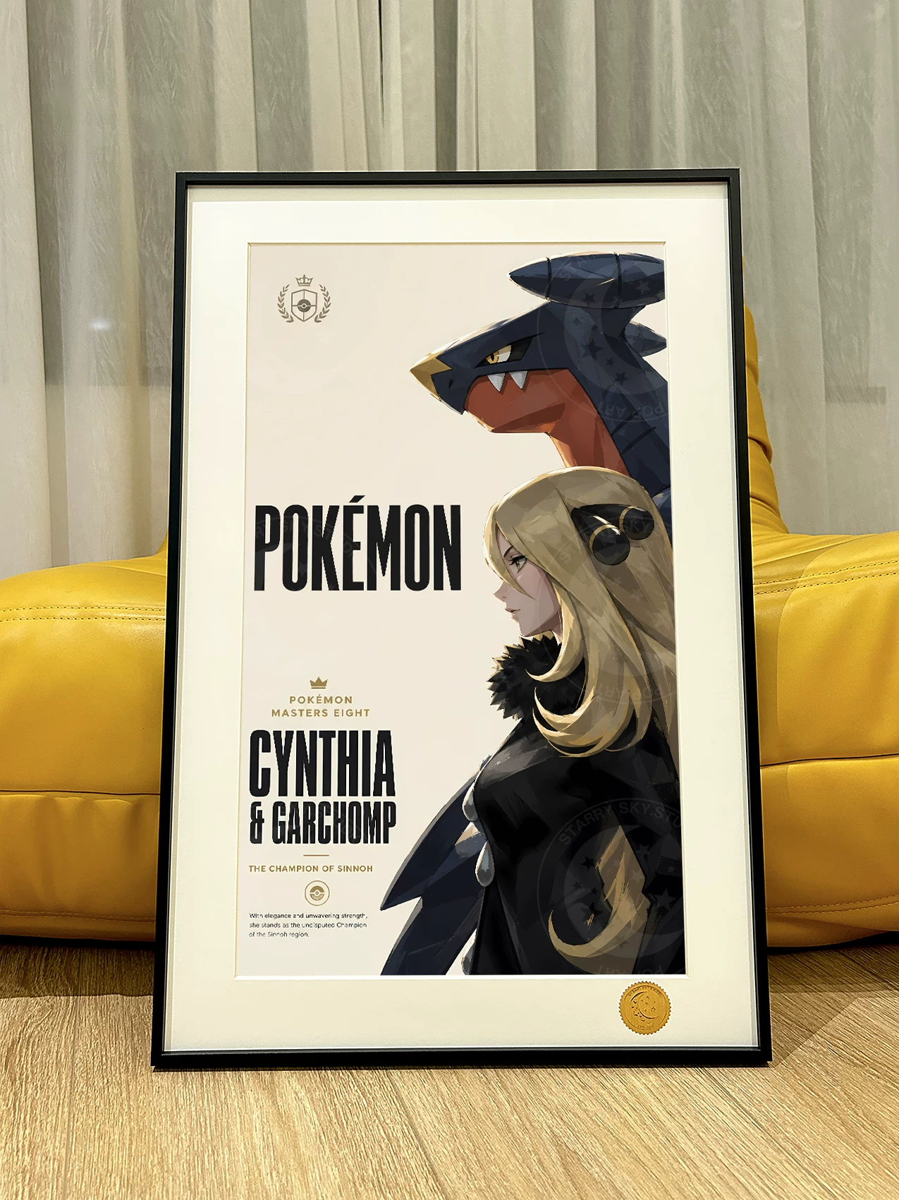 【Pre-sale】Decorative Painting of Cynthia-Pokemon-XingKong Studio