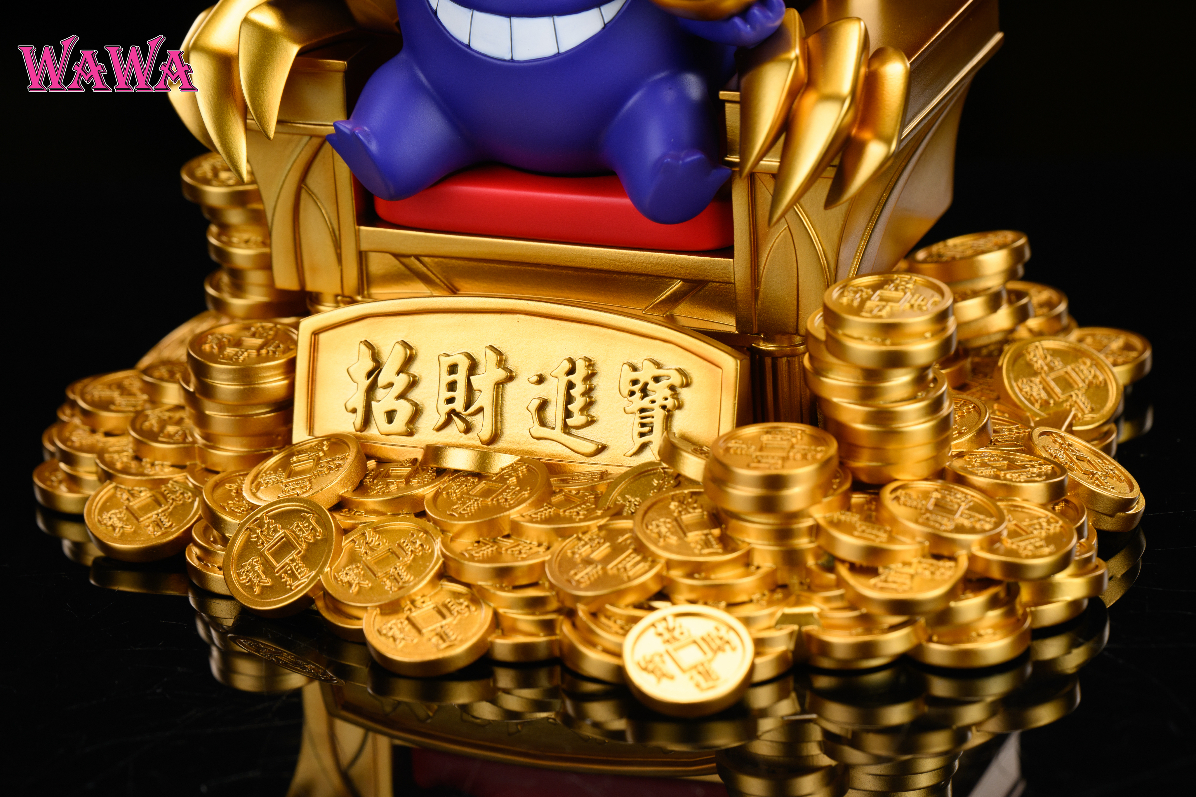 【Pre-sale】1/20 and Big Scale Wealth Attraction Throne Gengar-Pokemon-Wawa Studio
