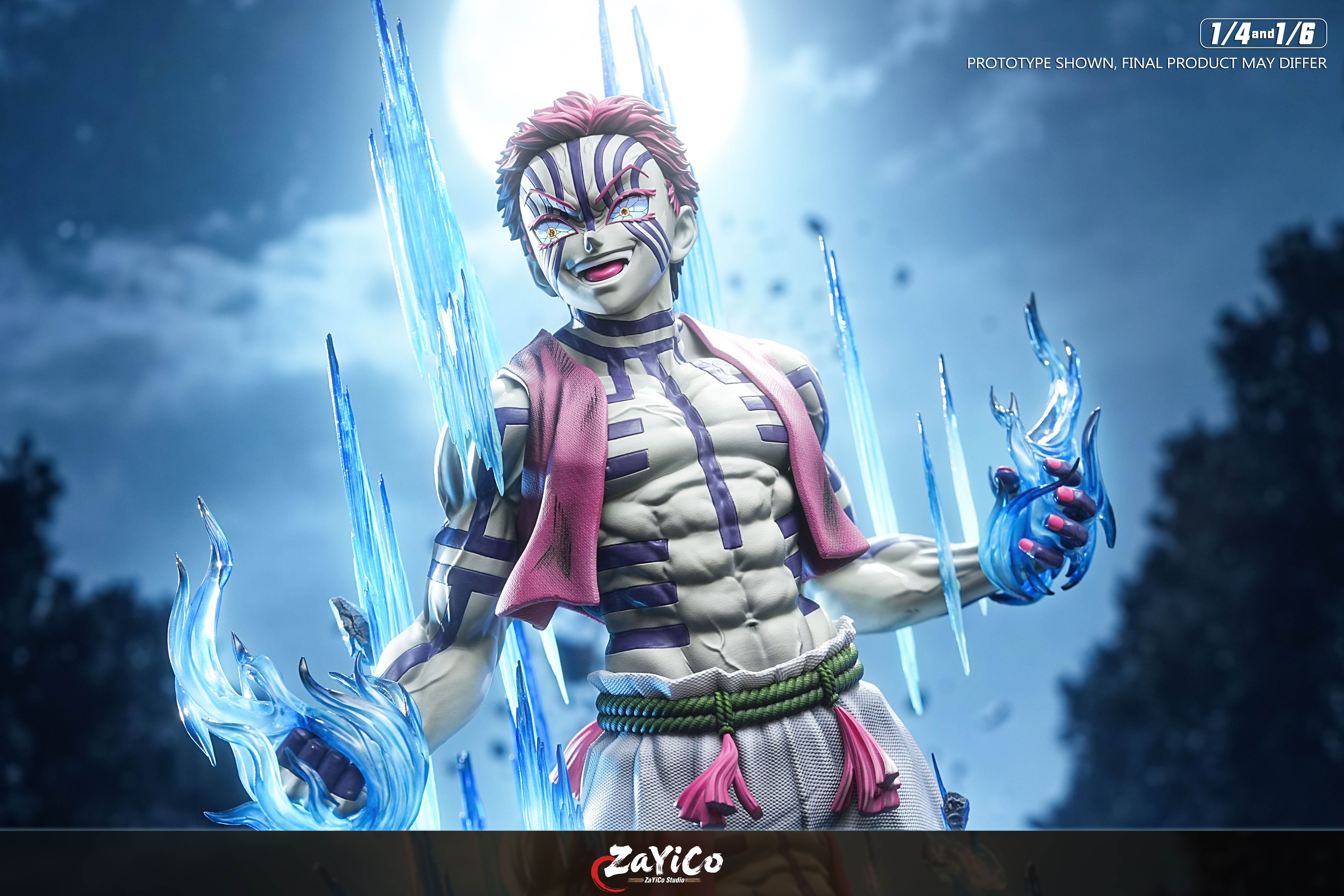 【Pre-sale】1/6 and 1/4 Scale Standing Akaza with LED-Zayico Studio