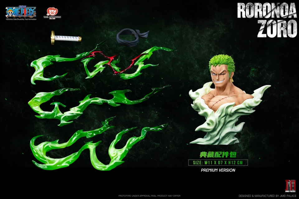 【Pre-sale】1/6 Scale Legendary Roronoa Zoro Licensed-One Piece-Jimei Palace Studio