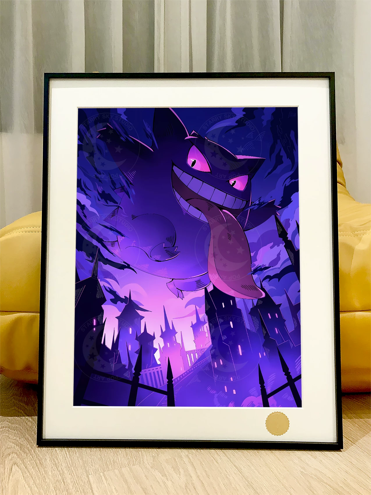 【Pre-sale】Decorative Painting of Dark Gengar-Pokemon-XingKong Studio
