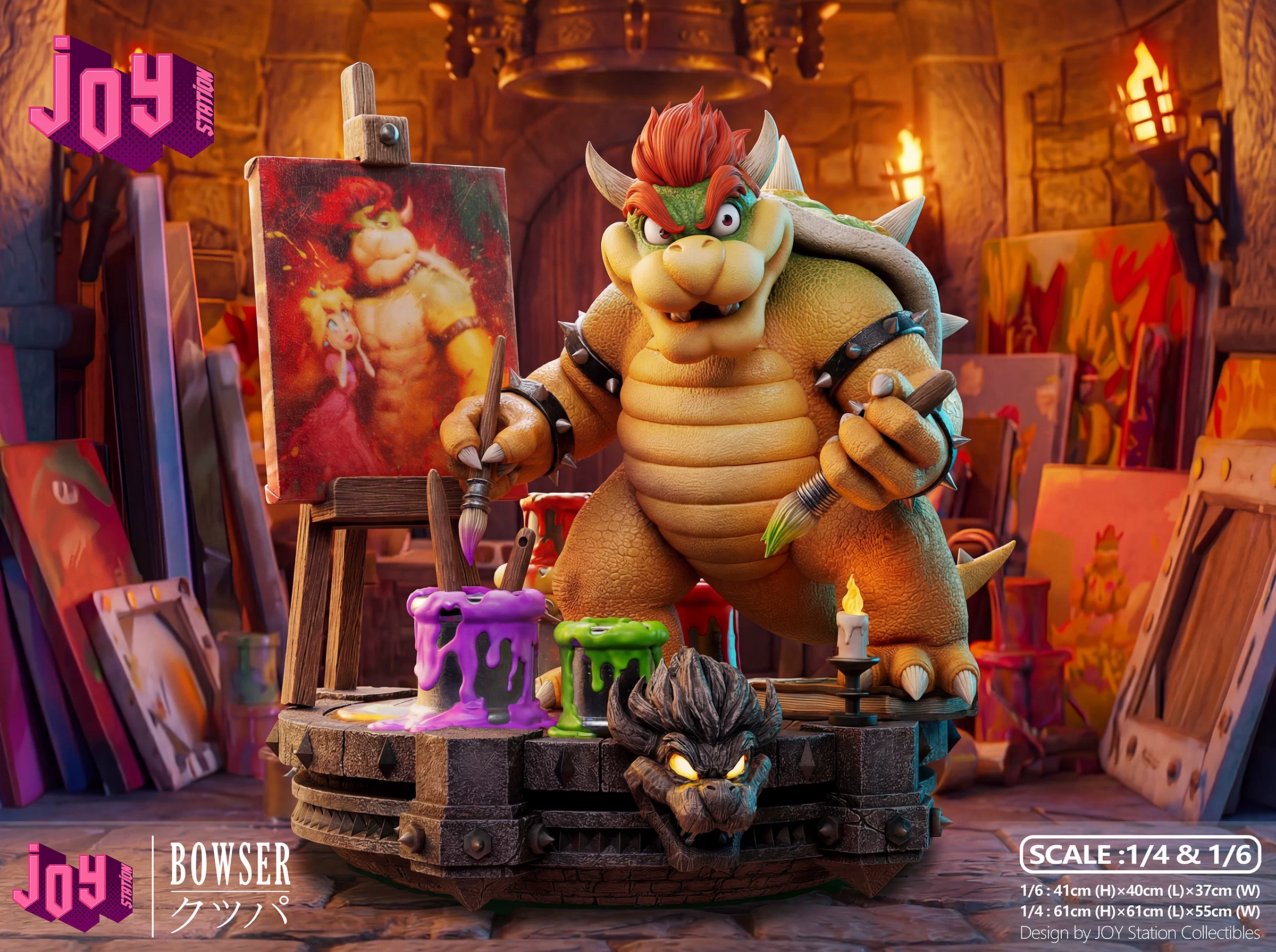 【Pre-sale】1/6 and 1/4 Scale Bowser 2.0-Joy Station Studio