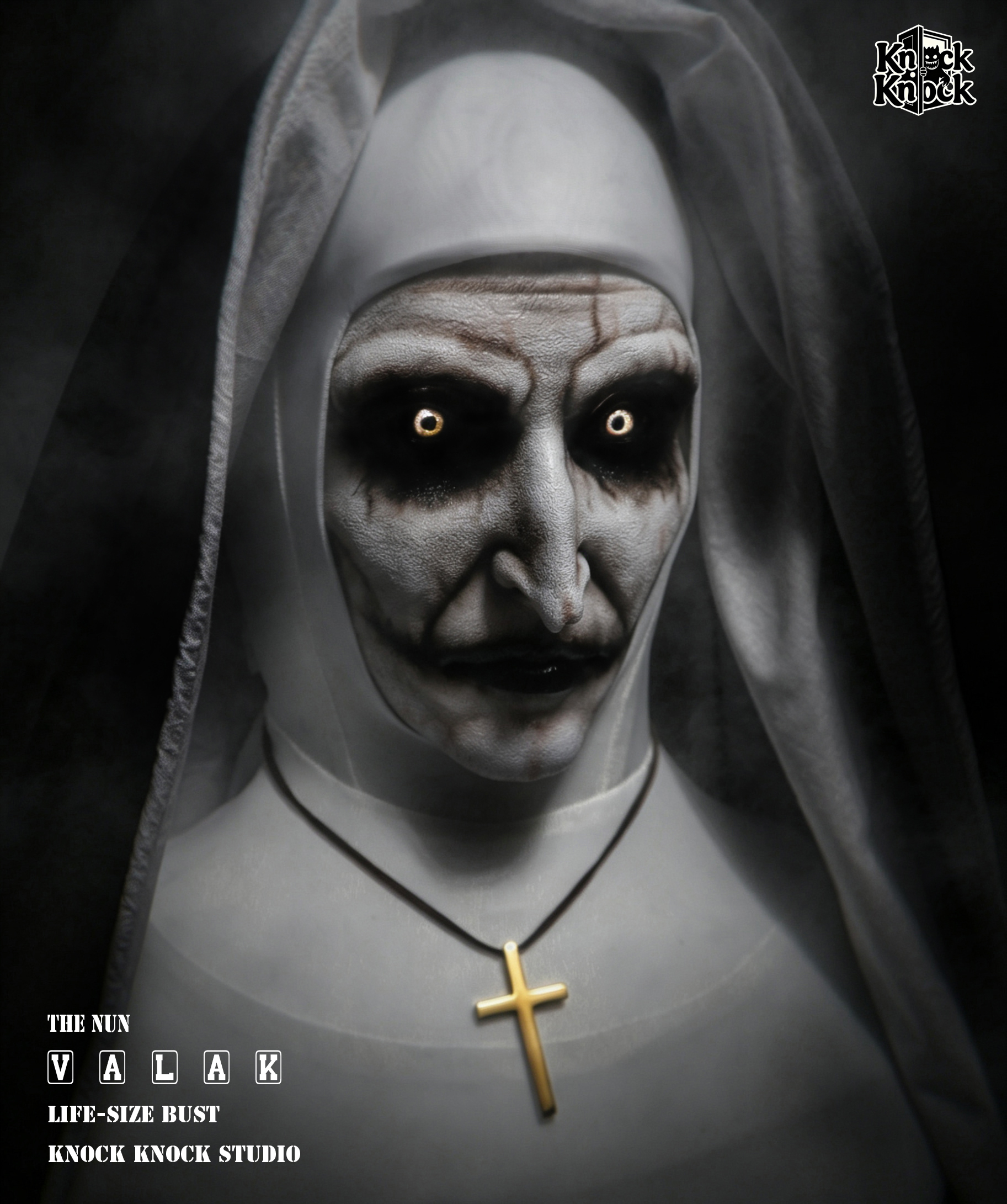 【Pre-sale】1/1 Scale Bust of The Nun-Knock Knock Studio