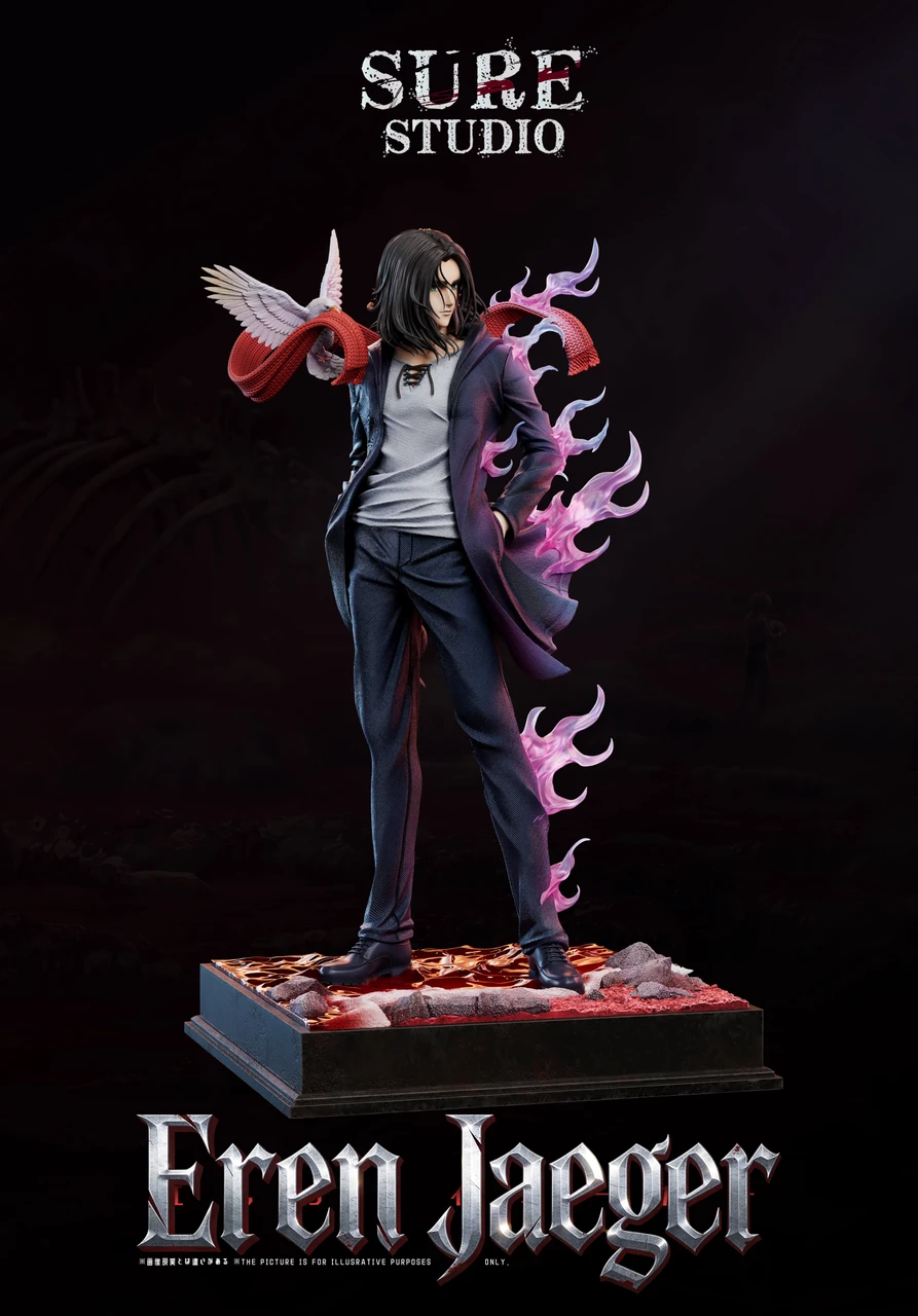 【Pre-sale】1/6 and 1/3 Scale Eren Jaeger-Attack on Titan-Sure Studio