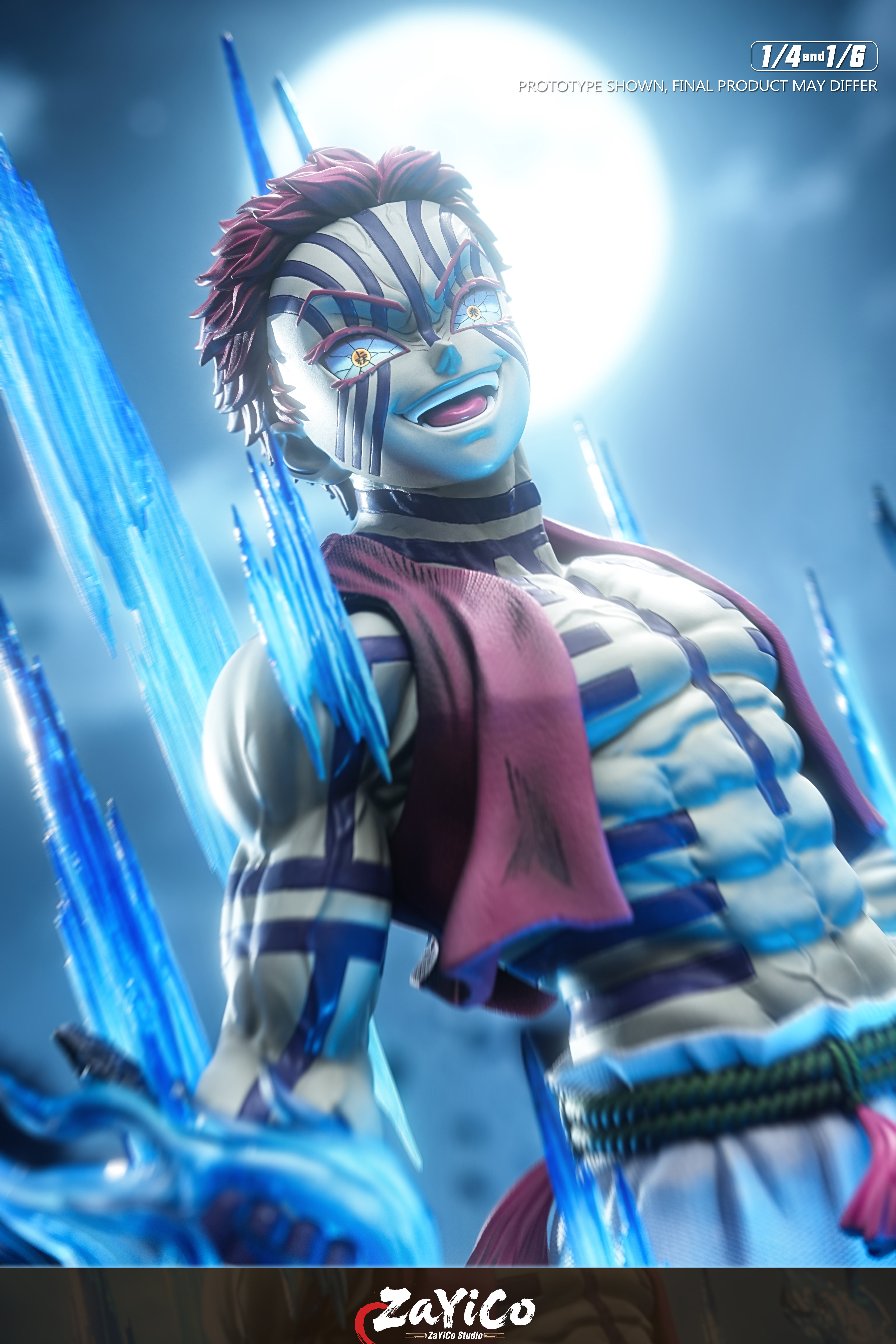 【Pre-sale】1/6 and 1/4 Scale Standing Akaza with LED-Zayico Studio