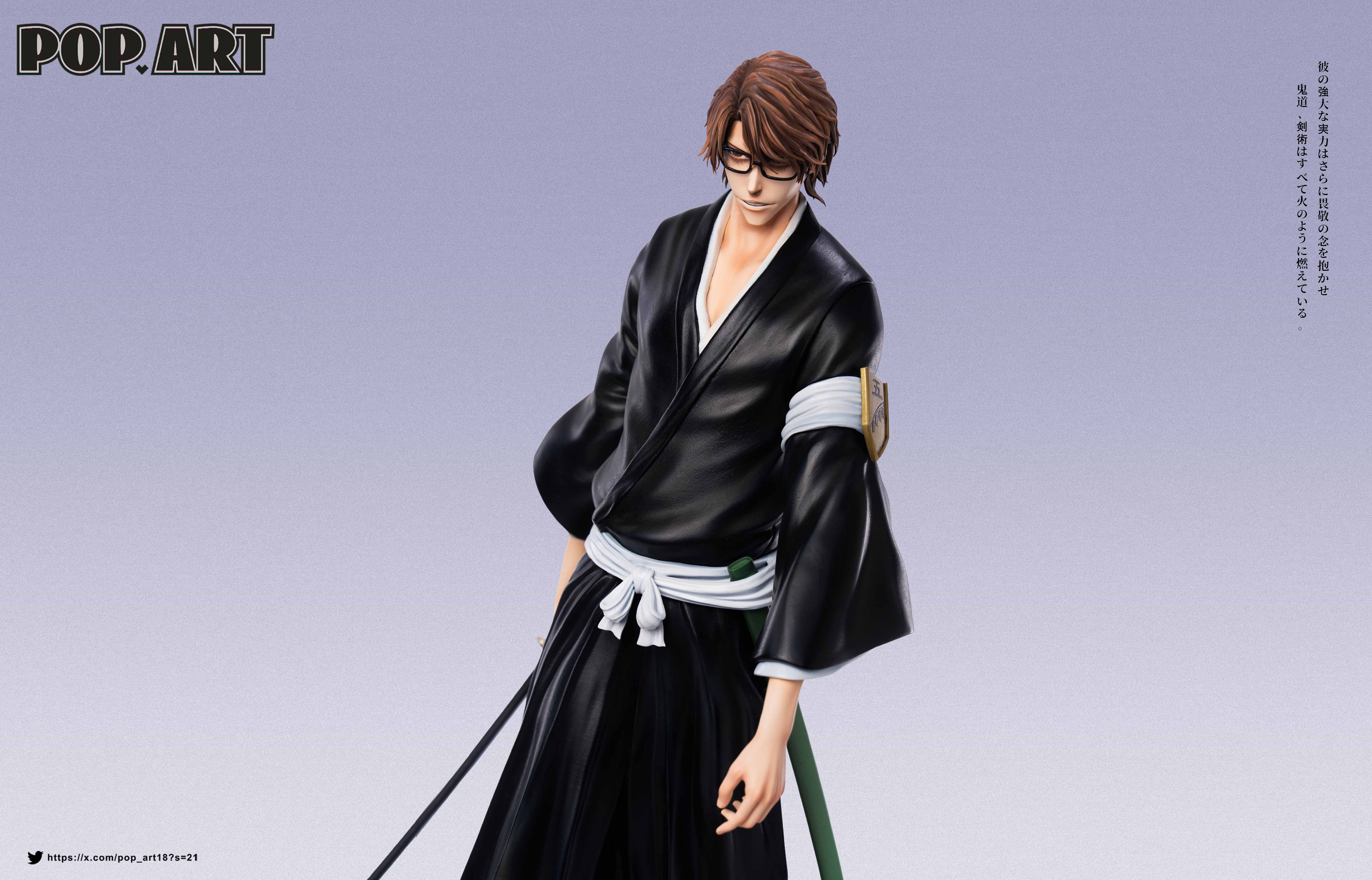 【Pre-sale】1/6 Scale Sosuke Aizen and Ichimaru Gin-POP.ART Studio