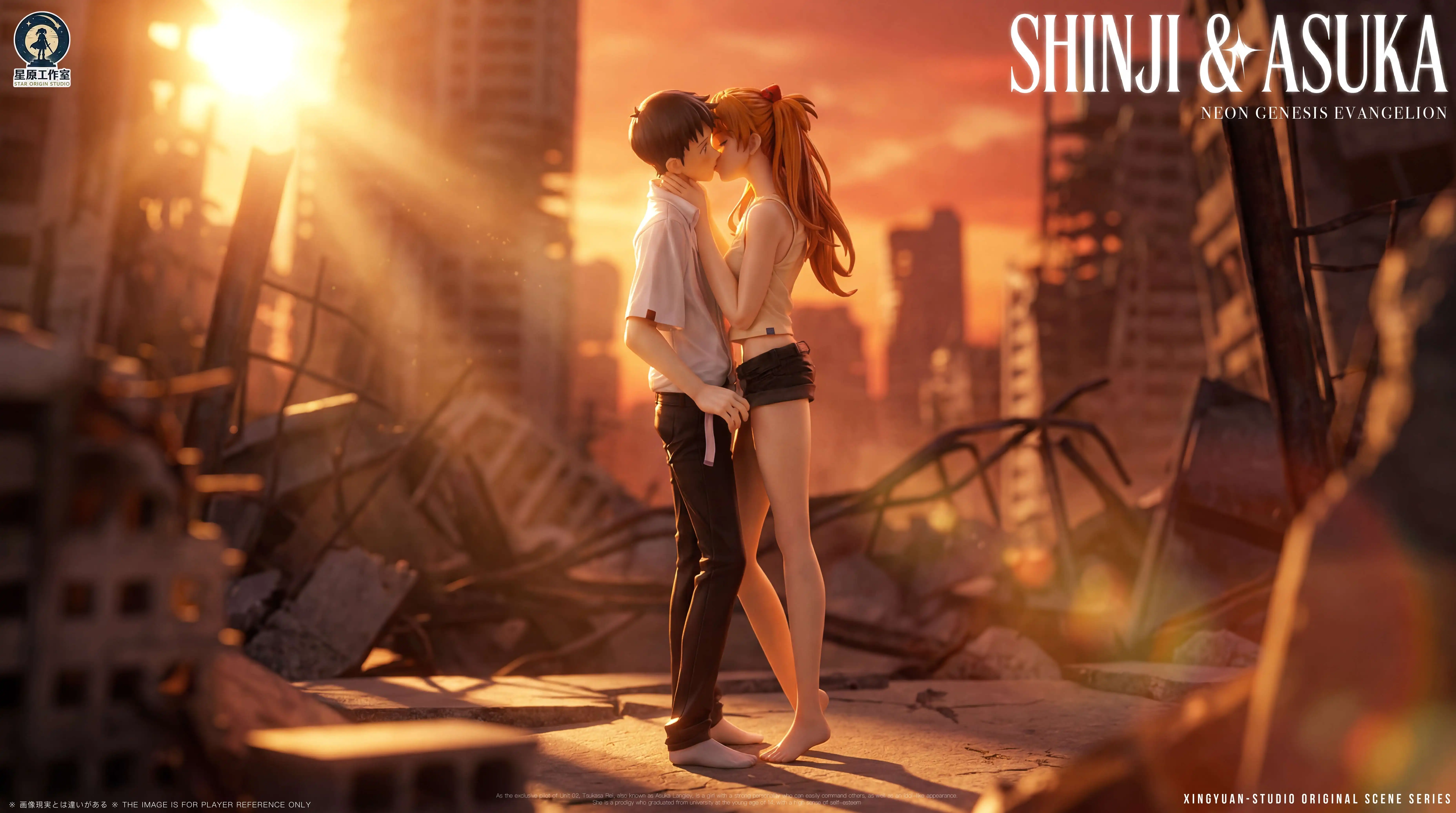 【Pre-sale】1/6 Scale Shinji and Asuka-EVA-Star Origin Studio