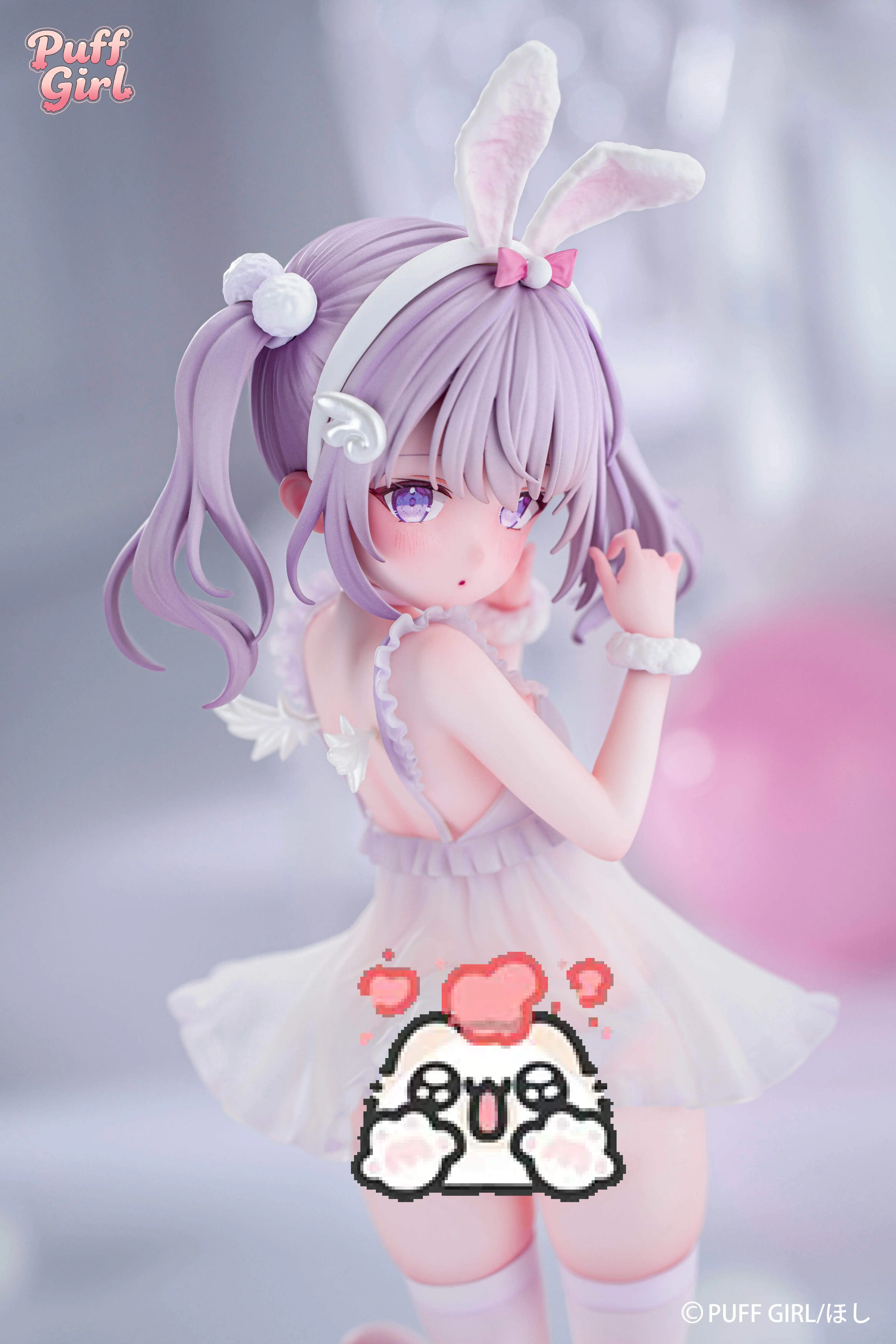 【Pre-sale】1/6 Scale White Rabbit Angel-PUFF GIRL Studio