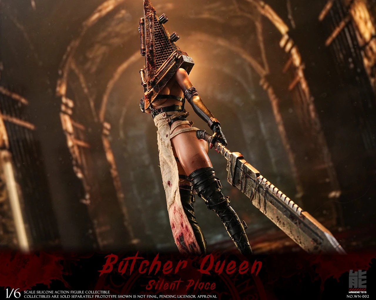 【Pre-sale】1/6 Scale Butcher Queen Silicone Action Figure-Wanneng Toys Studio