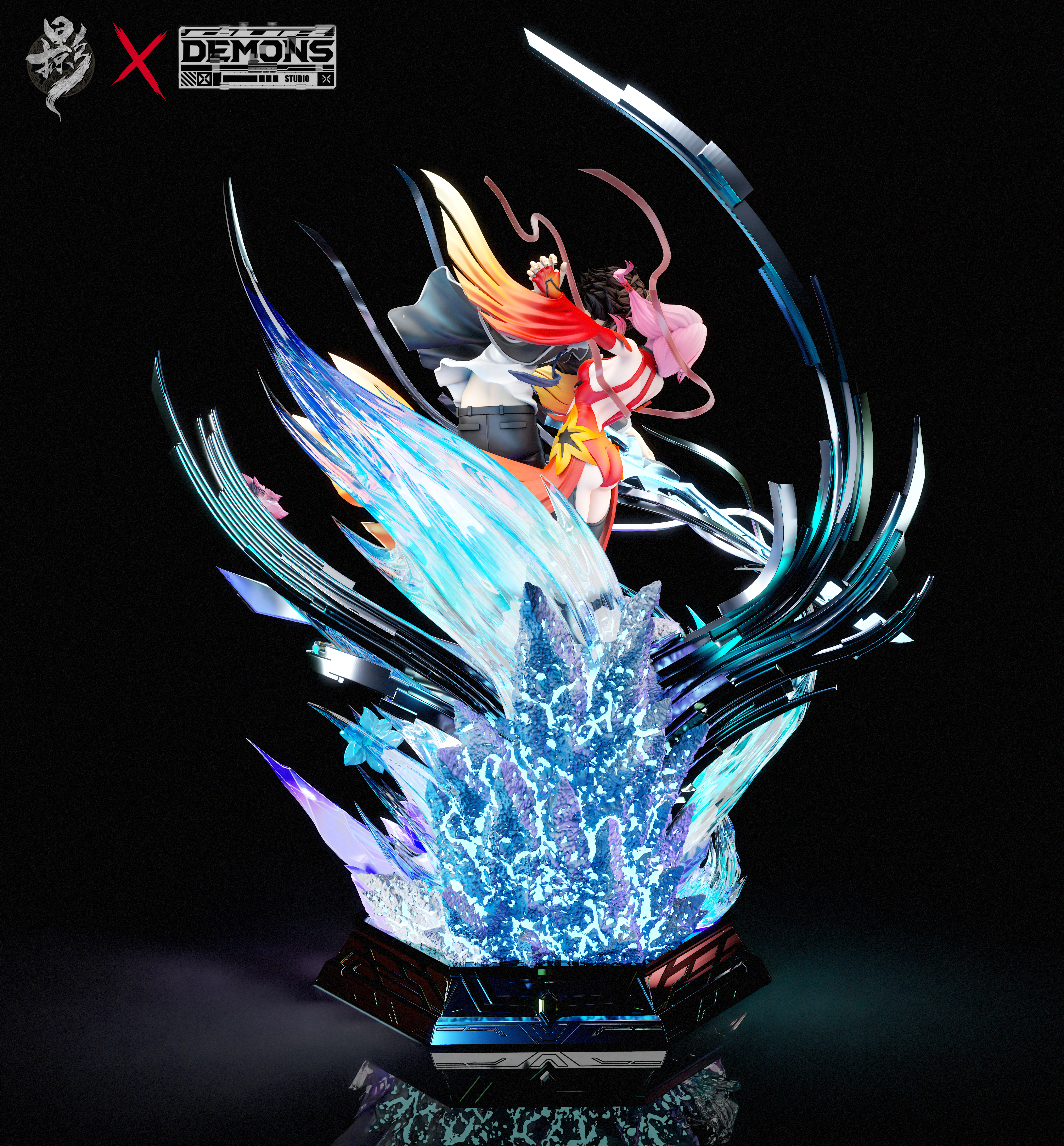 【Pre-sale】Yuzuriha Inori and Shu Ouma-Guilty Crown-LueYing and Demon Studio