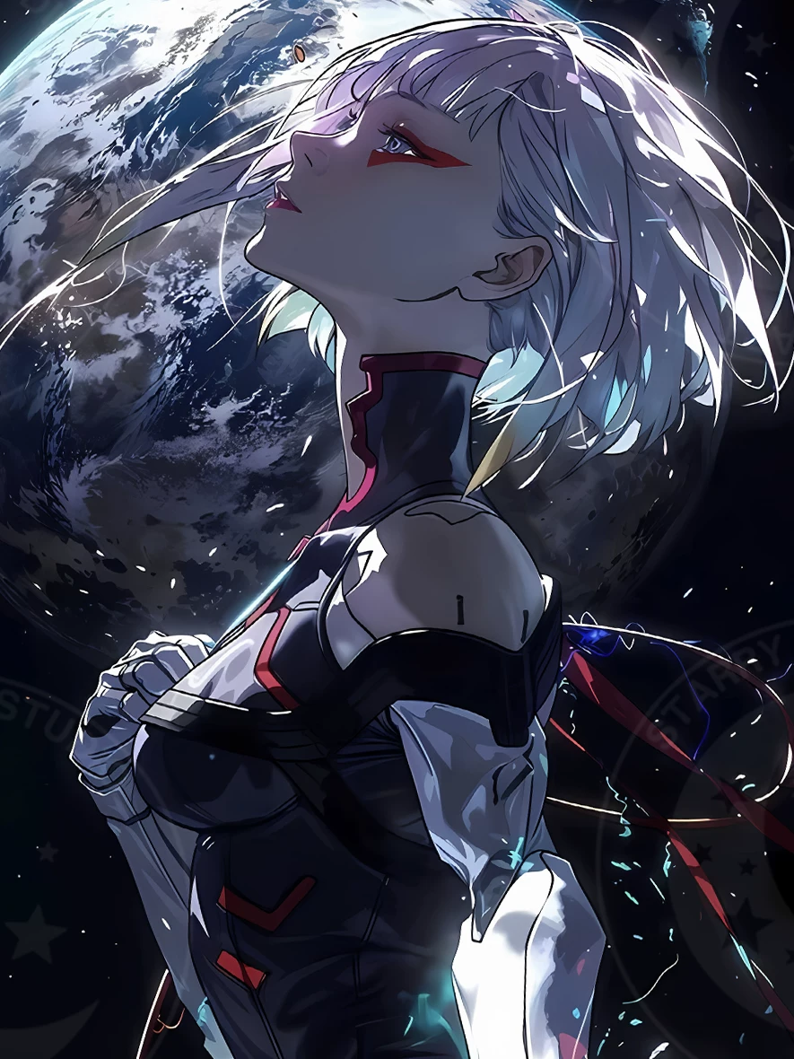 【Pre-sale】Decorative Painting of Lucy-CYBERPUNK EDGERUNNERS-XingKong Studio