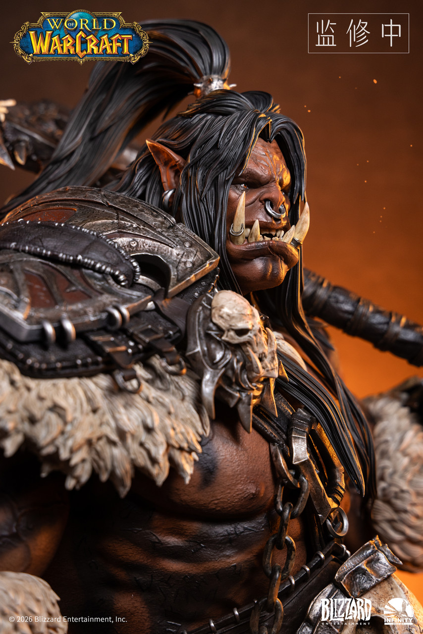 【Pre-sale】1/3 Scale Bust of Grommash Hellscream Licensed-World of Warcraft-Infinity Studio