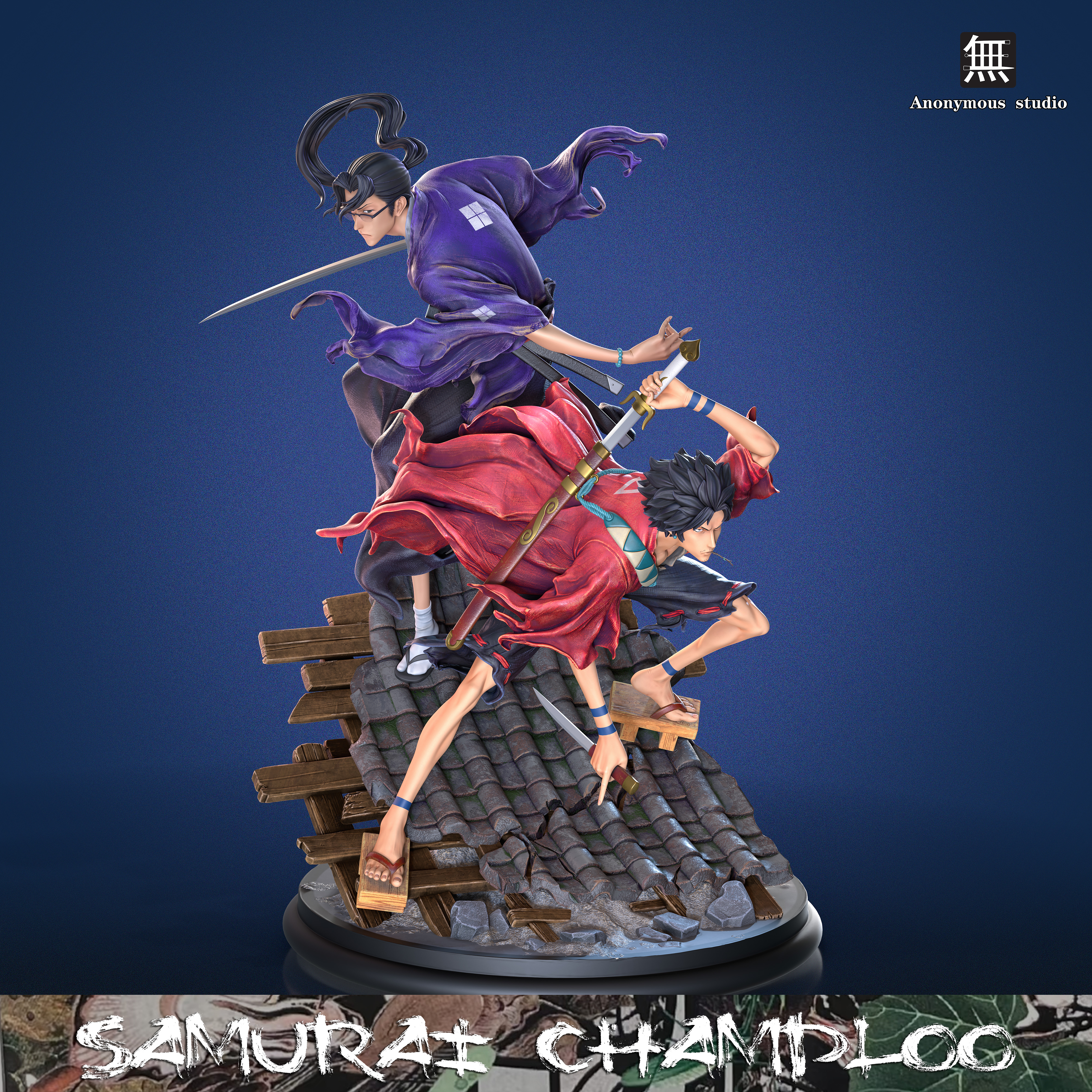 【Pre-sale】1/4 Scale Mugen and Jin-Anonymous Studio