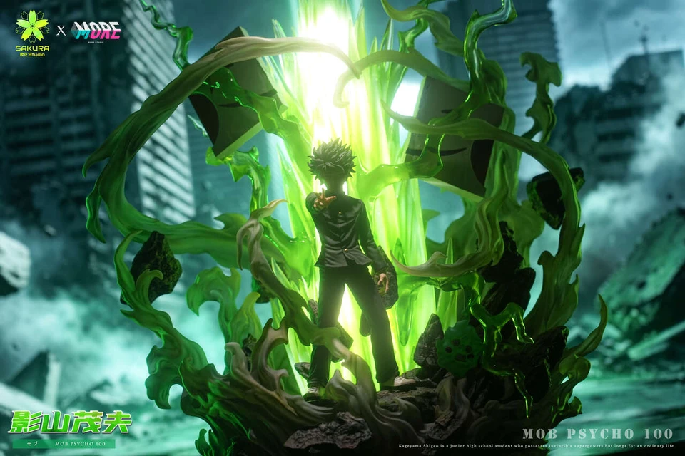 【Pre-sale】Shigeo Kageyama with LED-Mob Psycho 100-Sakura × More Studio