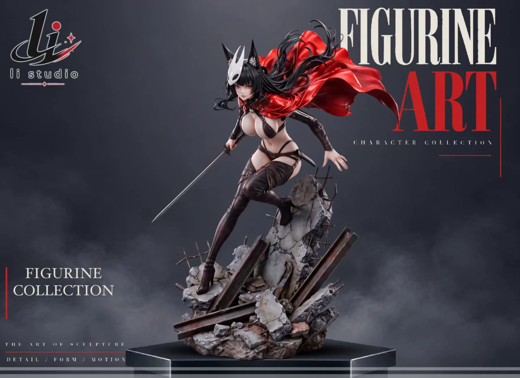 【Pre-sale】1/6 Scale Red Fox Shadow Hoshimi Miyabi-Zenless Zone Zero-Li Studio