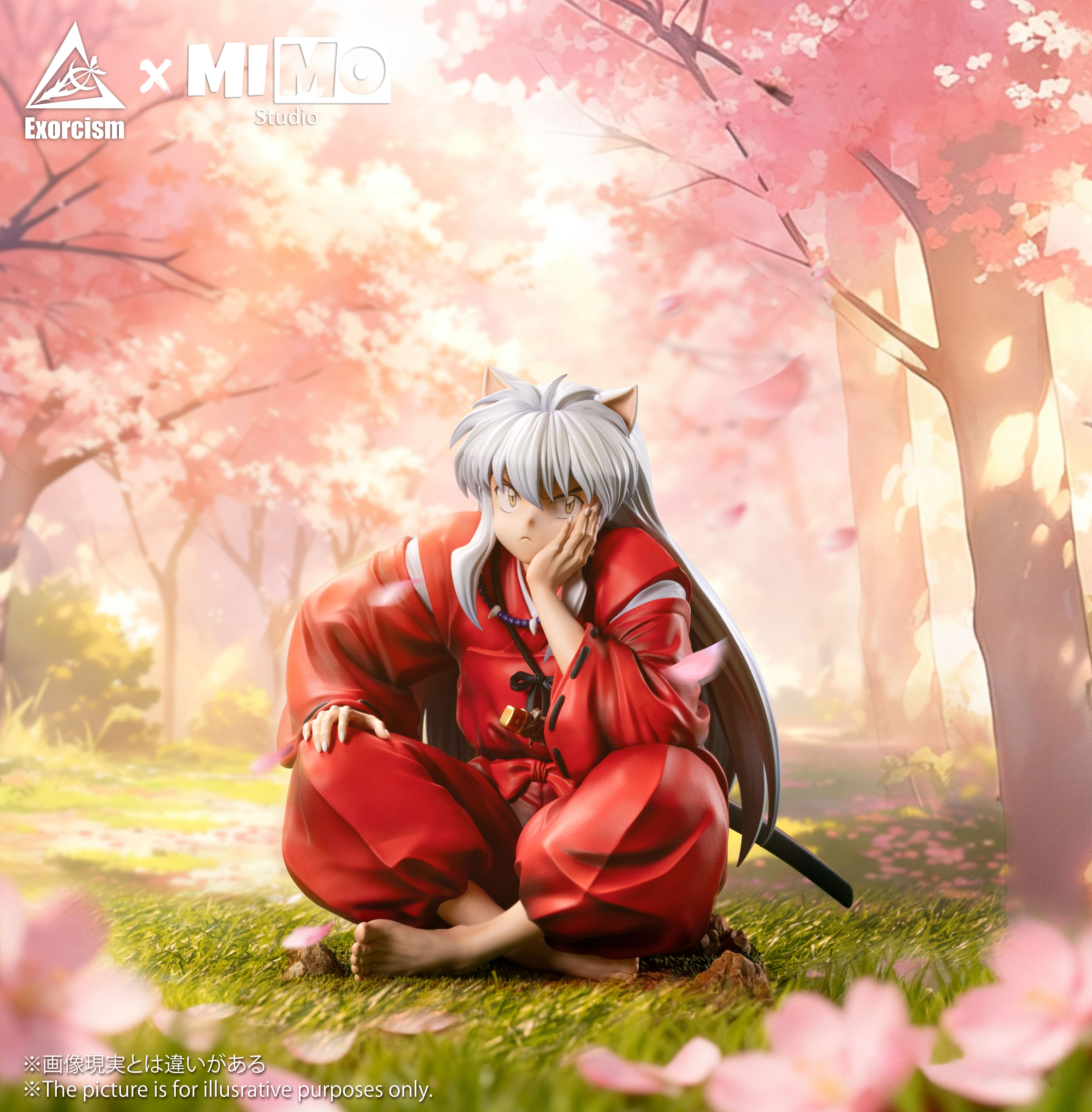 【Pre-sale】1/6 Scale Sitting Inuyasha-Exorcism Studio and MIMO Studio