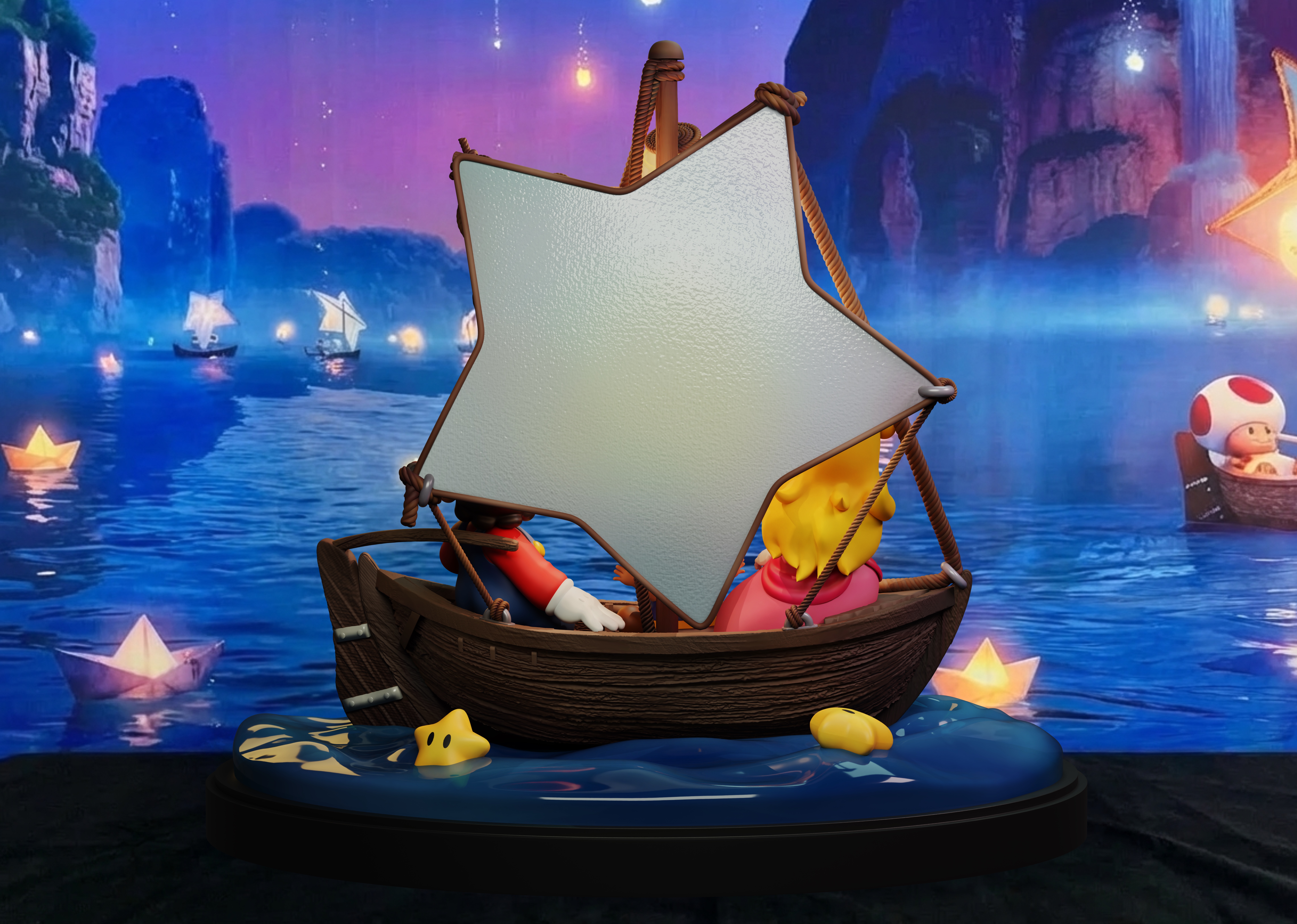 【Pre-sale】Star Sky Mario time-ChaoShe Studio