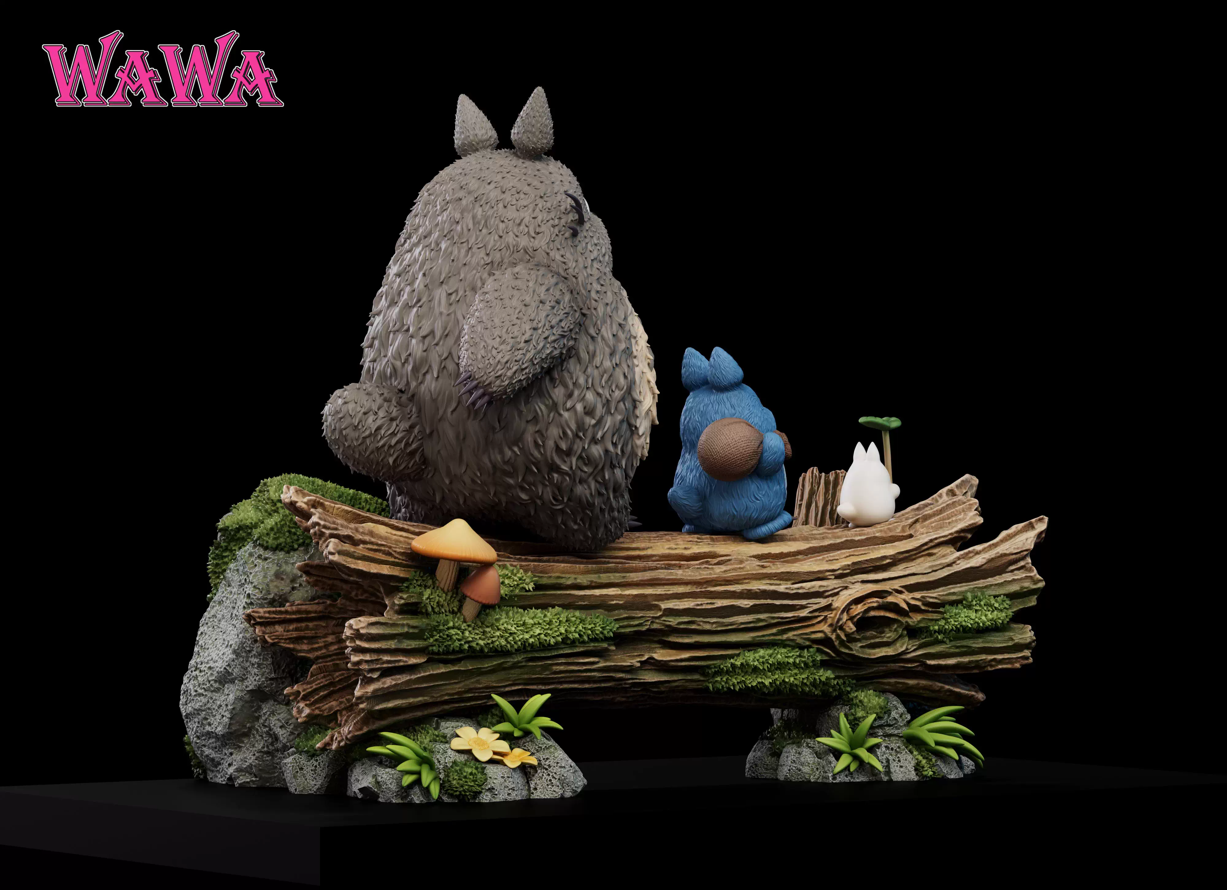 【Pre-sale】Three Totoros-WAWA Studio