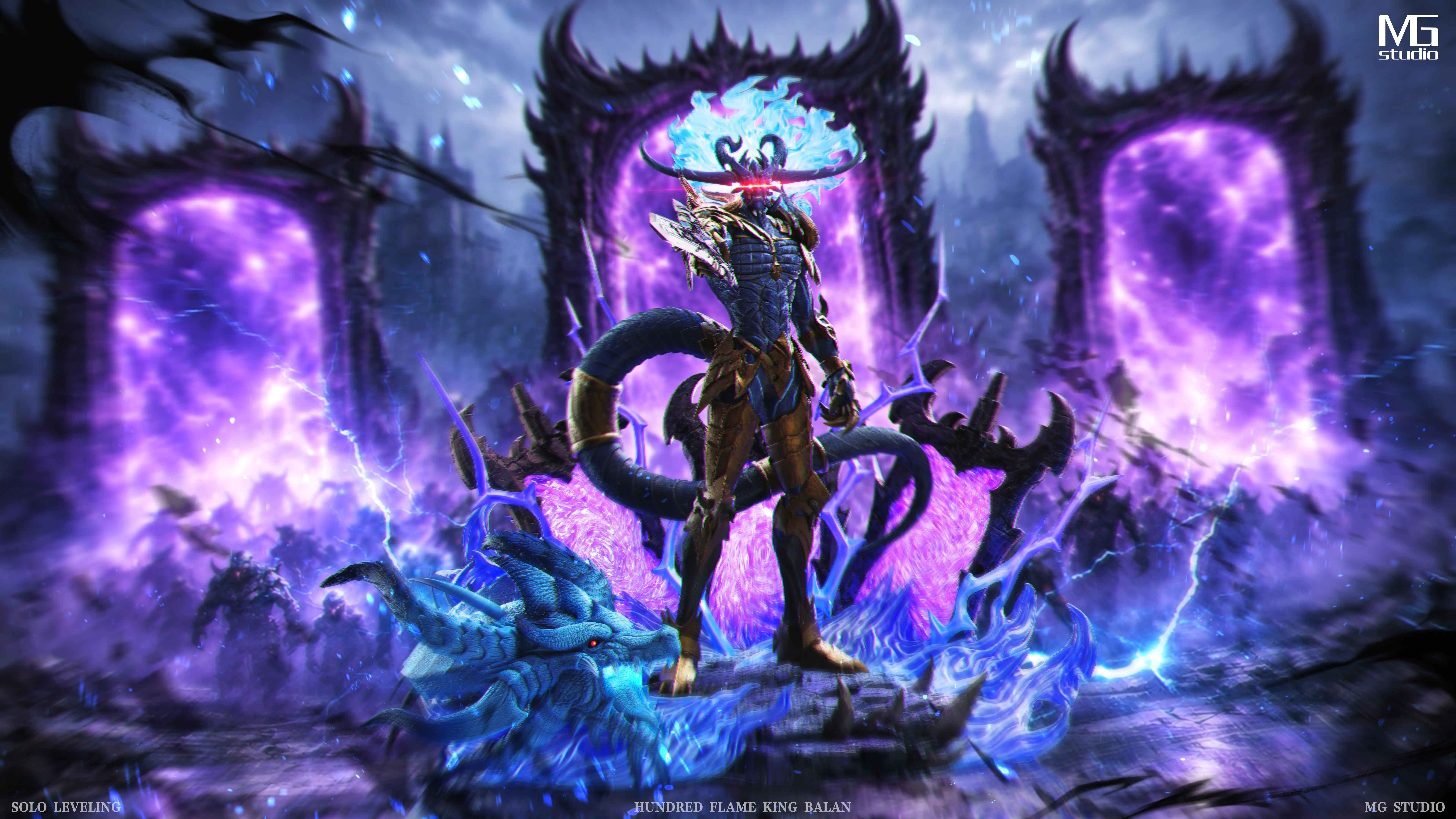 【Pre-sale】Monarch of Flames Baran with LED-MG Studio