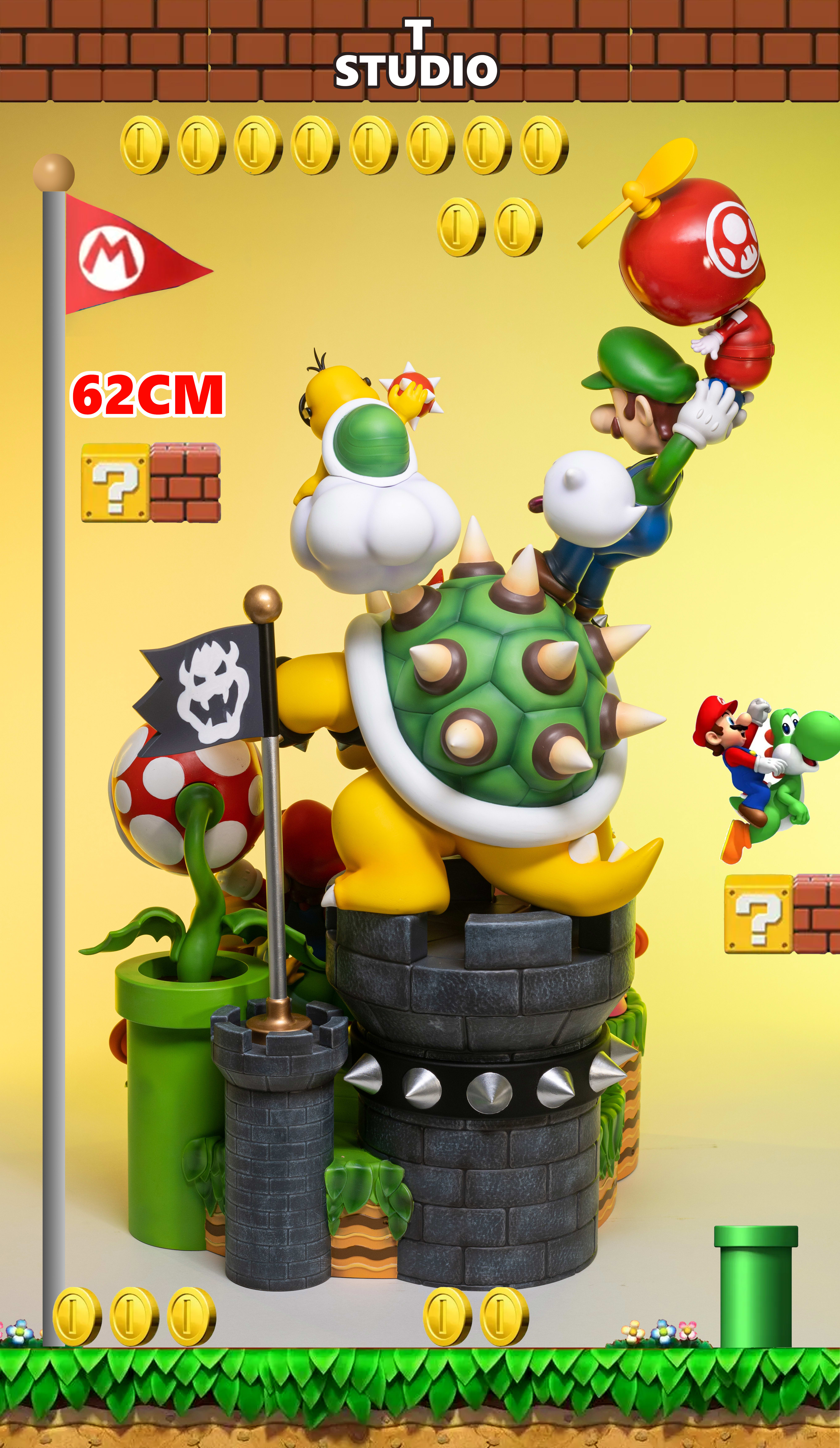 【Pre-sale】Galaxy Mario Family-T Studio