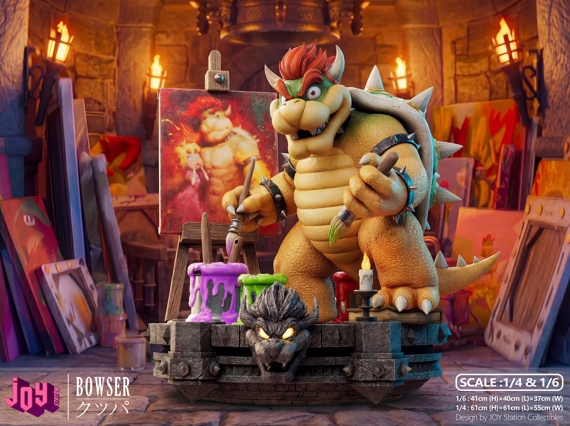 【Pre-sale】1/6 and 1/4 Scale Bowser 2.0-Joy Station Studio