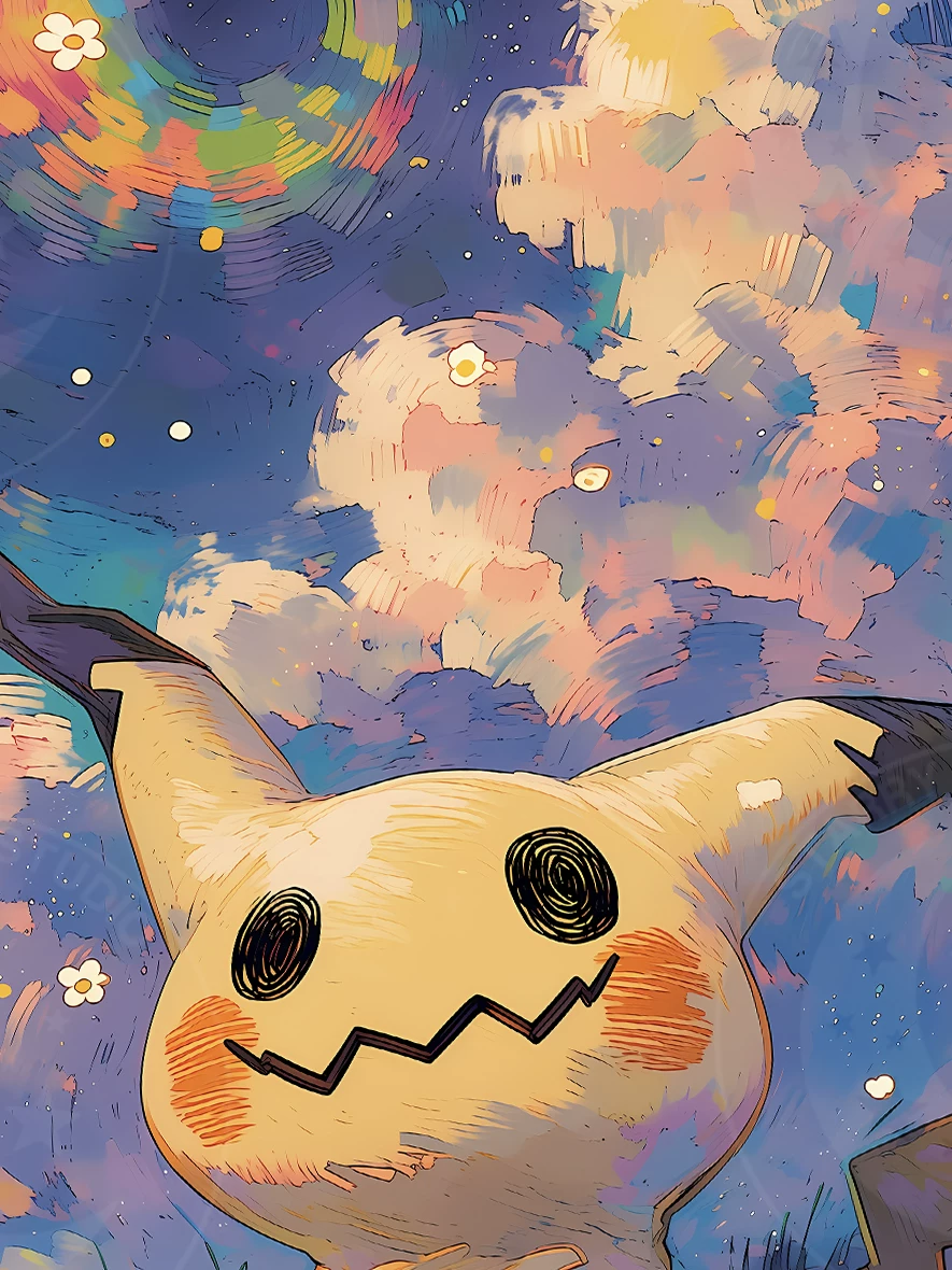 【Pre-sale】Decorative Painting of Daisy Mimikyu-XingKong Studio