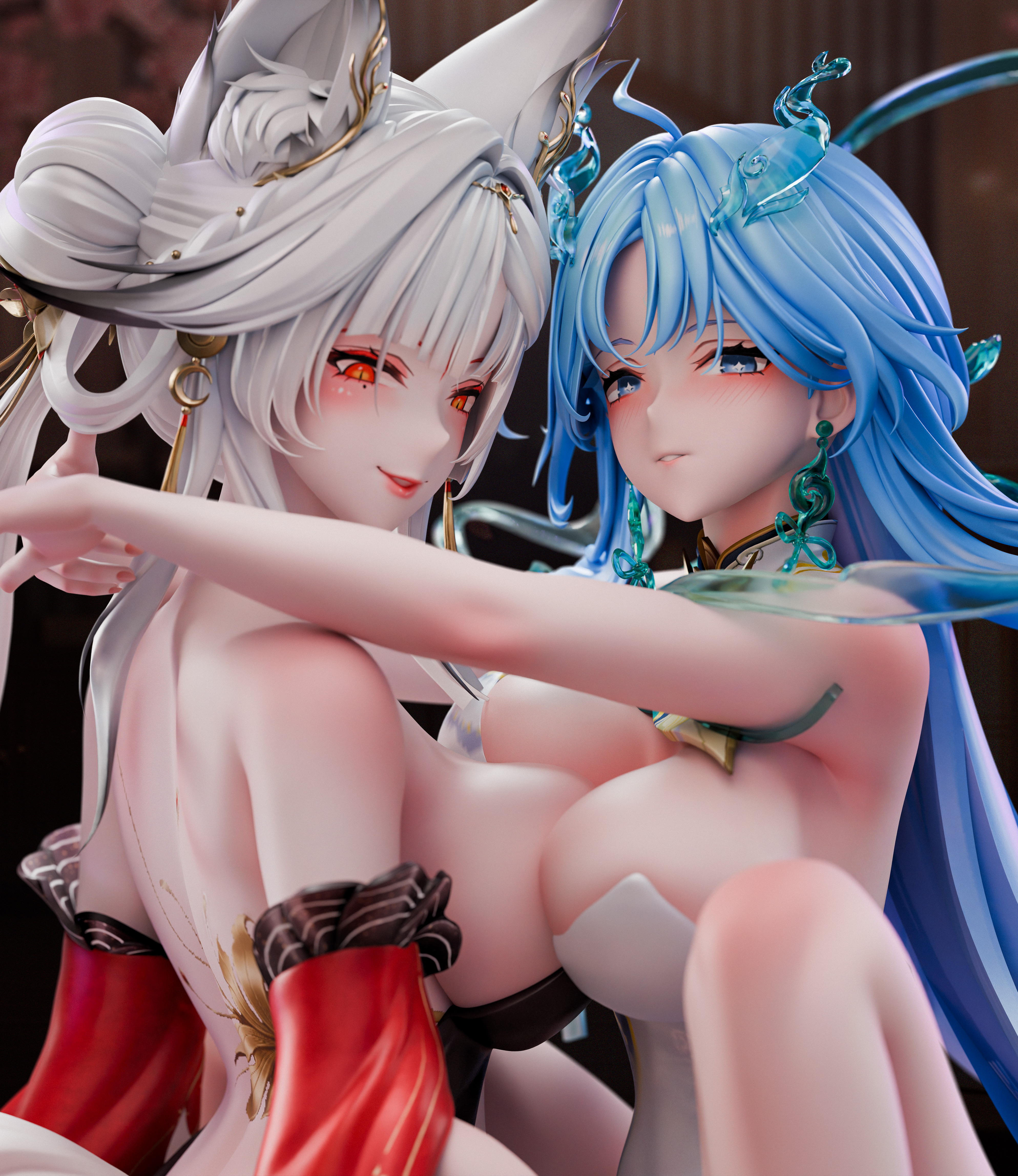 【Pre-sale】1/6 Scale QingXiao and Hsin-Wuthering Waves-YMM Studio