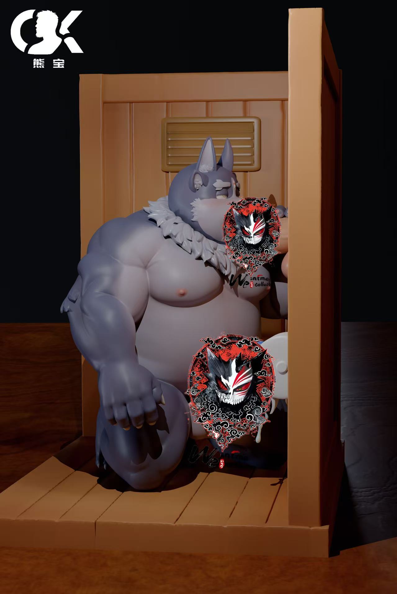 【Pre-sale】Tsathoggua Lazy Time Tsathoggua-Bear GK Studio