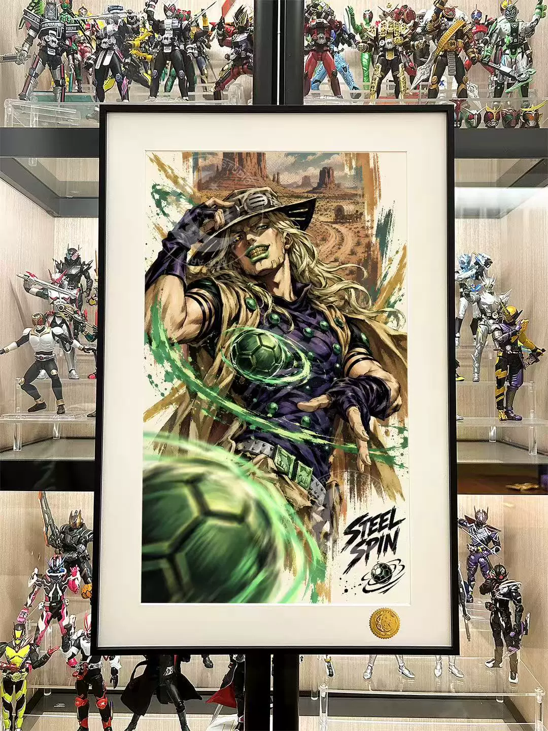 【Pre-sale】Decorative Painting of Steel Spin-JoJo's Bizarre Adventure-XingKong Studio