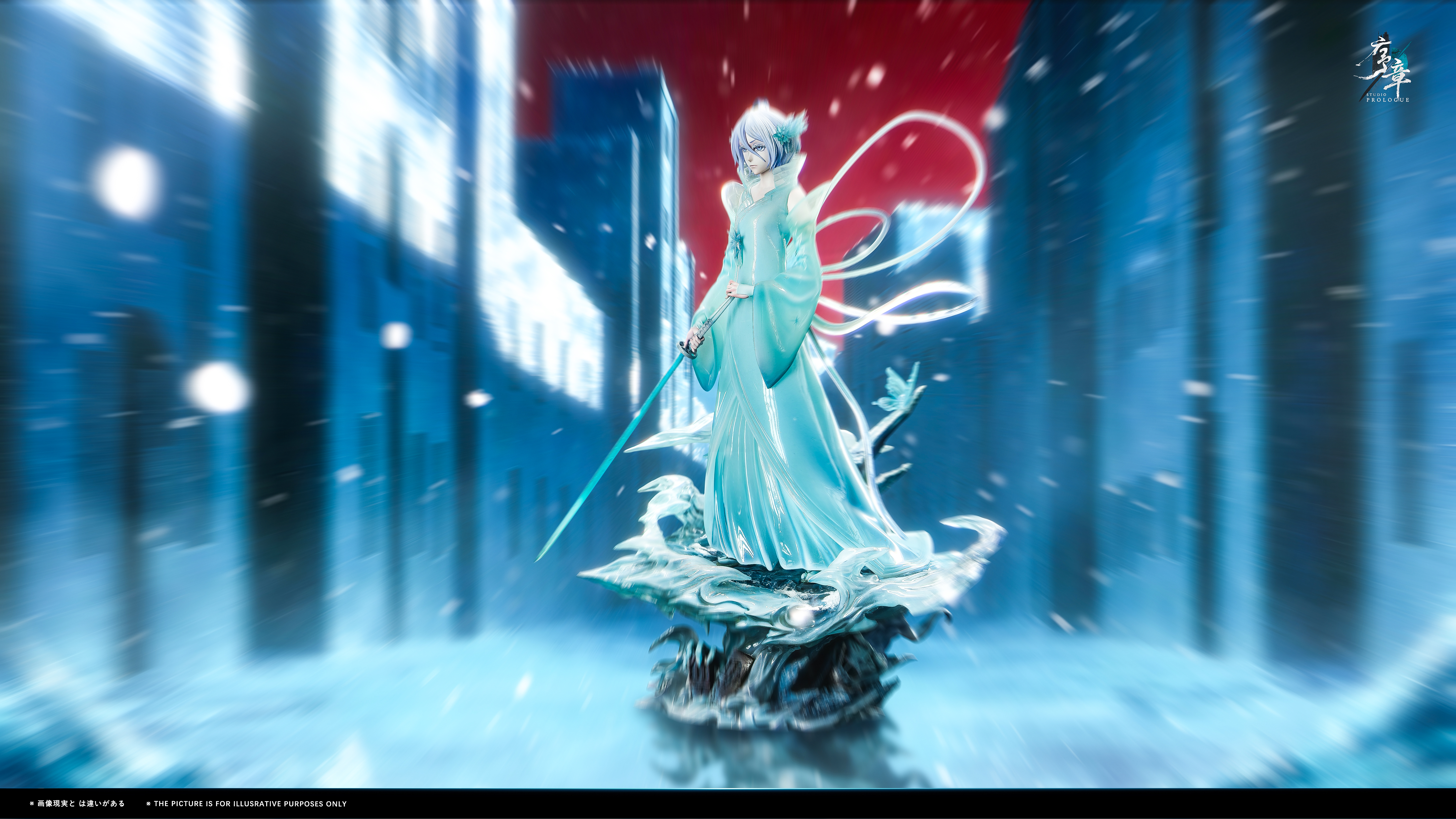 【Pre-sale】1/6 Scale Kuchiki Rukia with LED-Prologue Studio