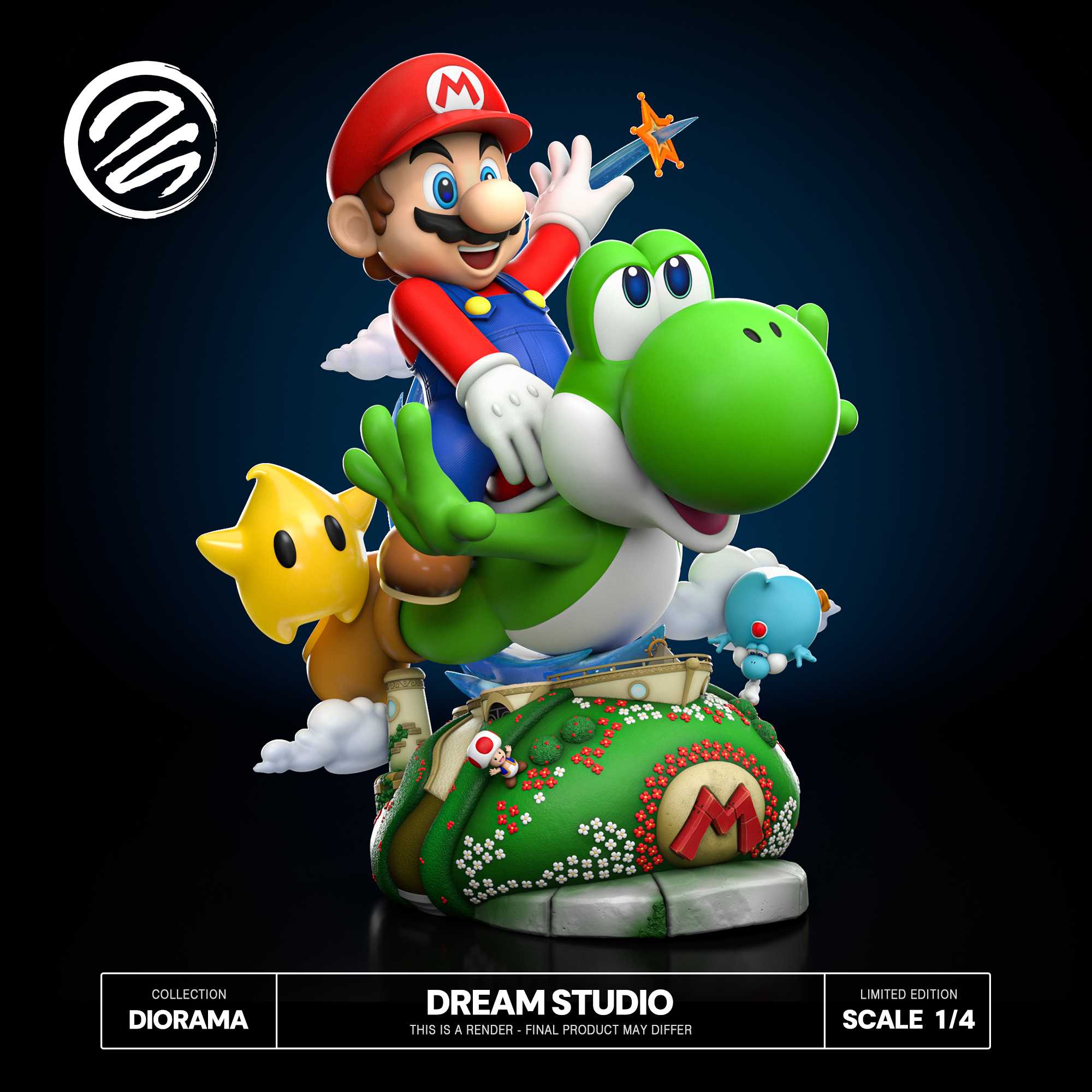 【Pre-sale】1/4 Scale Super Mario Galaxy 2-Dream Studio