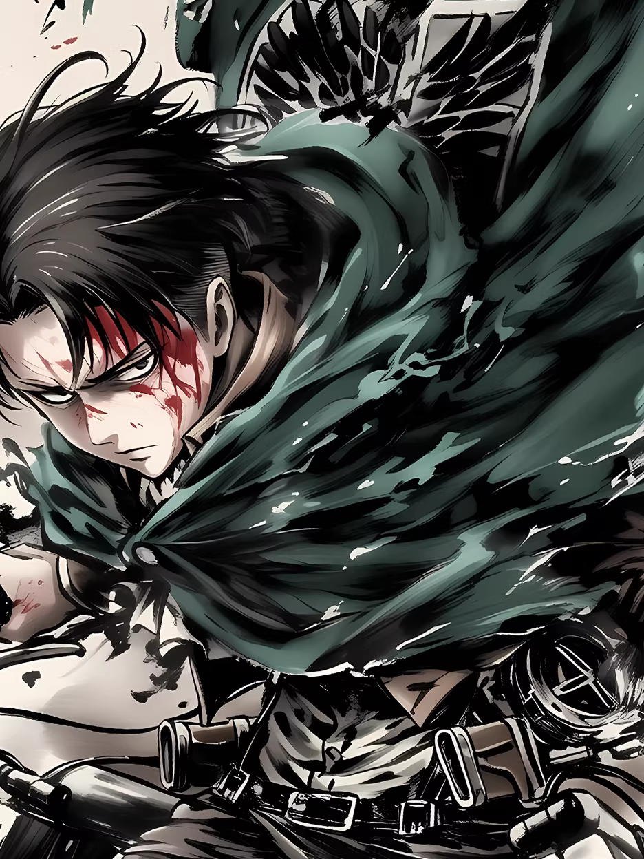 【Pre-sale】Decorative Painting of Ink Levi-XingKong Studio