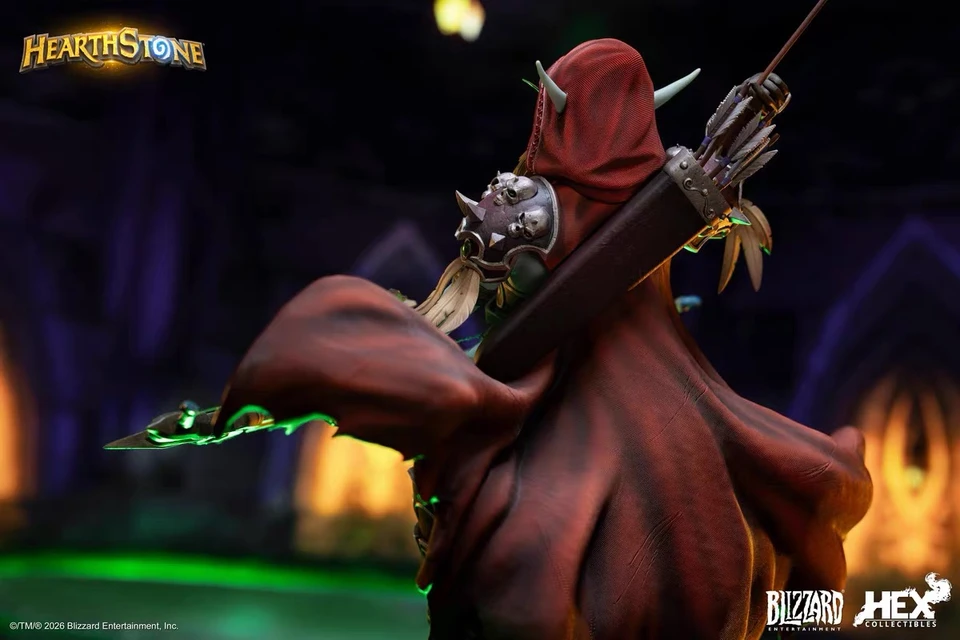 【Pre-sale】1/6 Scale Sylvanas Windrunner with LED Licensed-HearthStone: Heroes of Warcraft-HEX Collectibles × Blizzard
